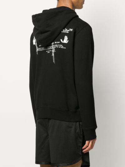 Off white sales annunciation hoodie