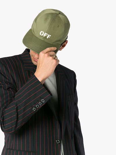 x Browns Green Embroidered Logo Cap展示图