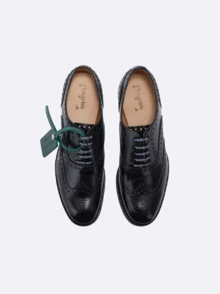 x Church's Burwood flat brogues in black | Off-White™ Official US