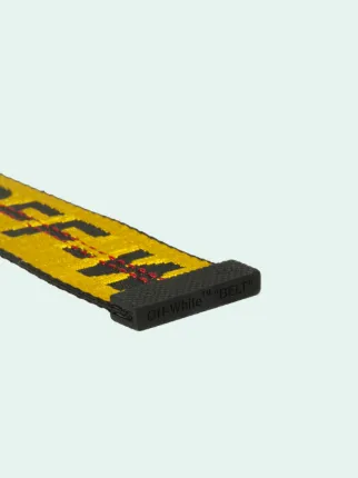 YELLOW CARRYOVER INDUSTRIAL BELT in yellow | Off-White™ Official US