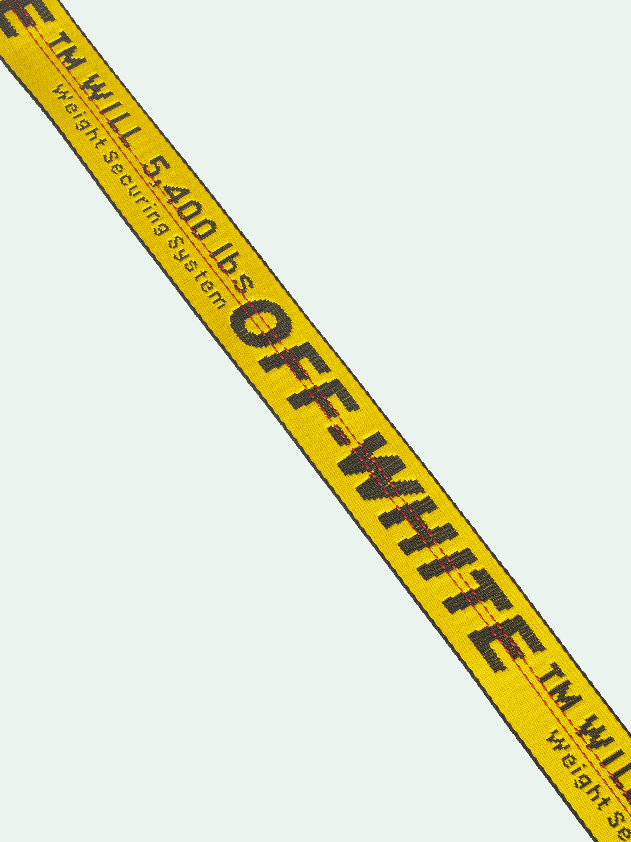 YELLOW INDUSTRIAL BELT OffWhite™ Official Site