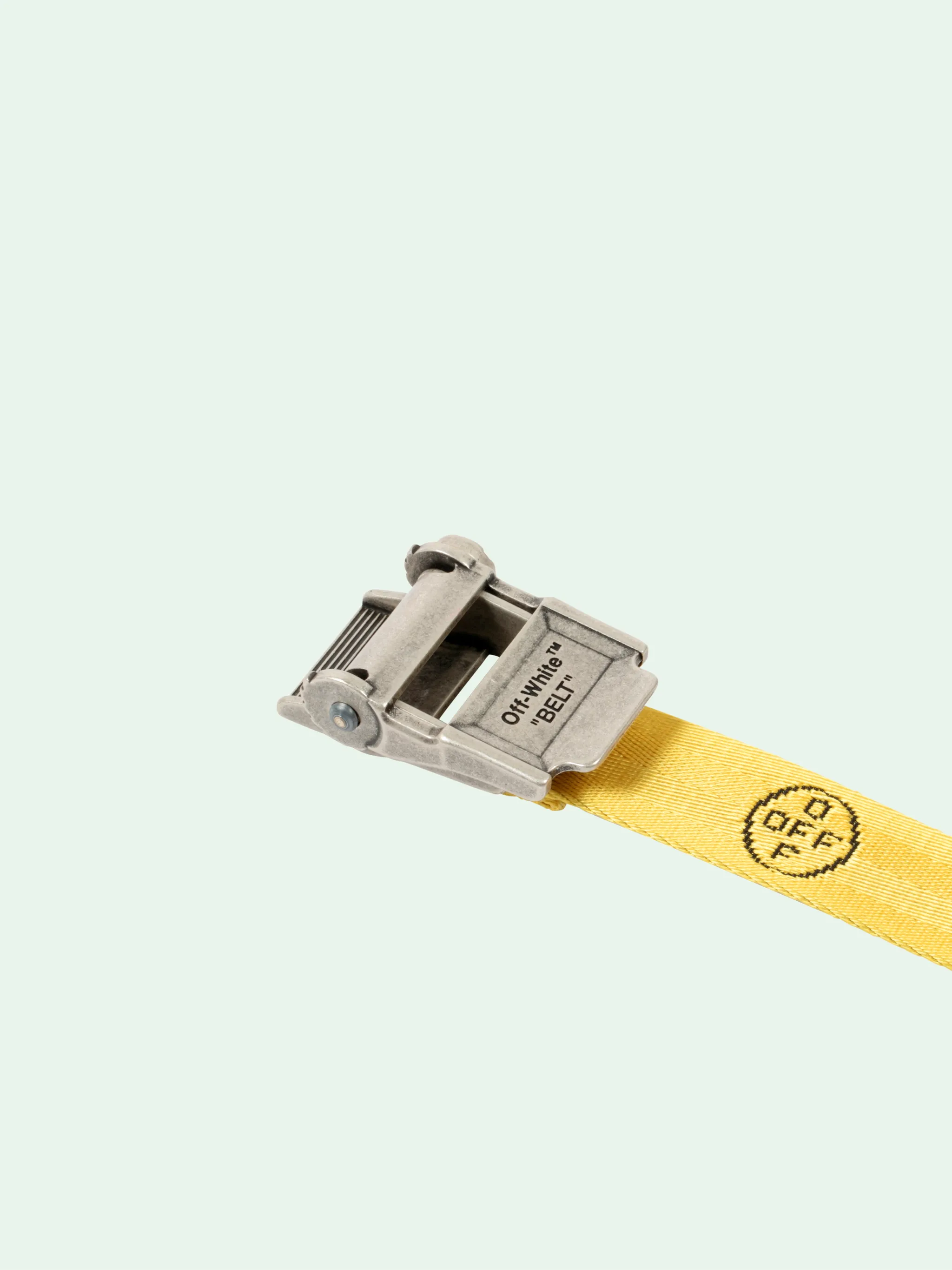 off white belt mini