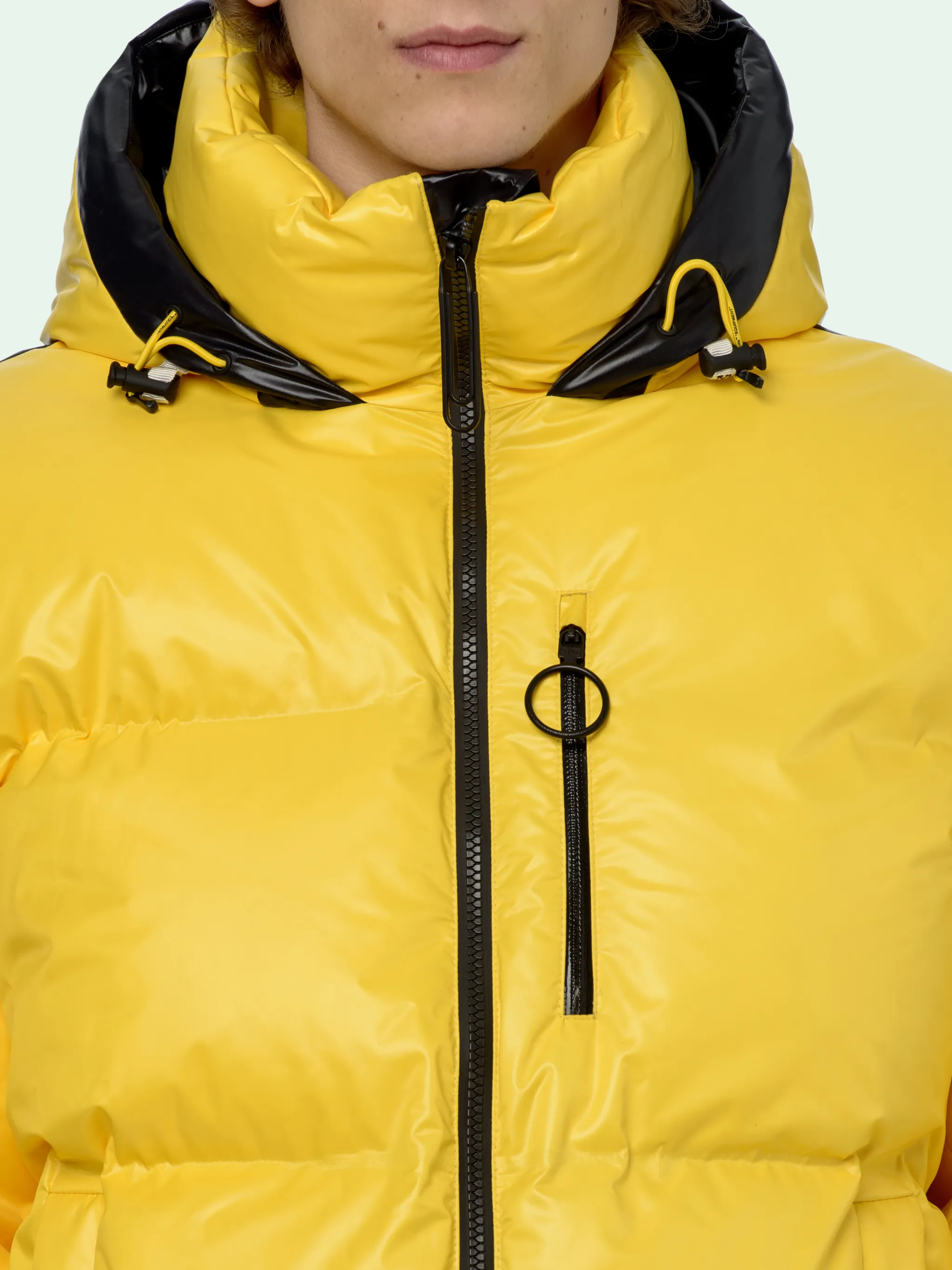 off white jacket yellow