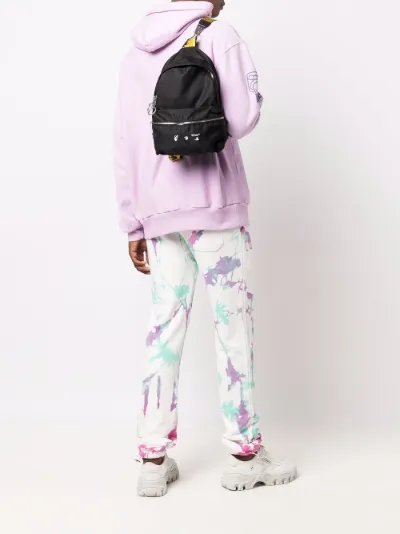 Zaino fucsia con logo - off-white kids - Mancini Junior