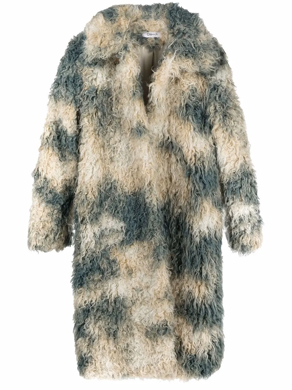 fur coat oversized