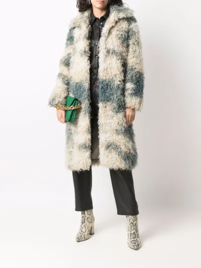 oversized fur coat