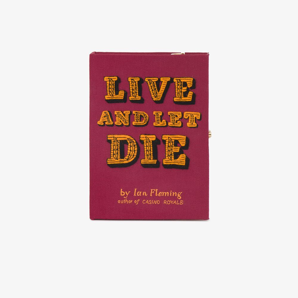 Olympia Le-Tan Live And Let Die book clutch | Browns