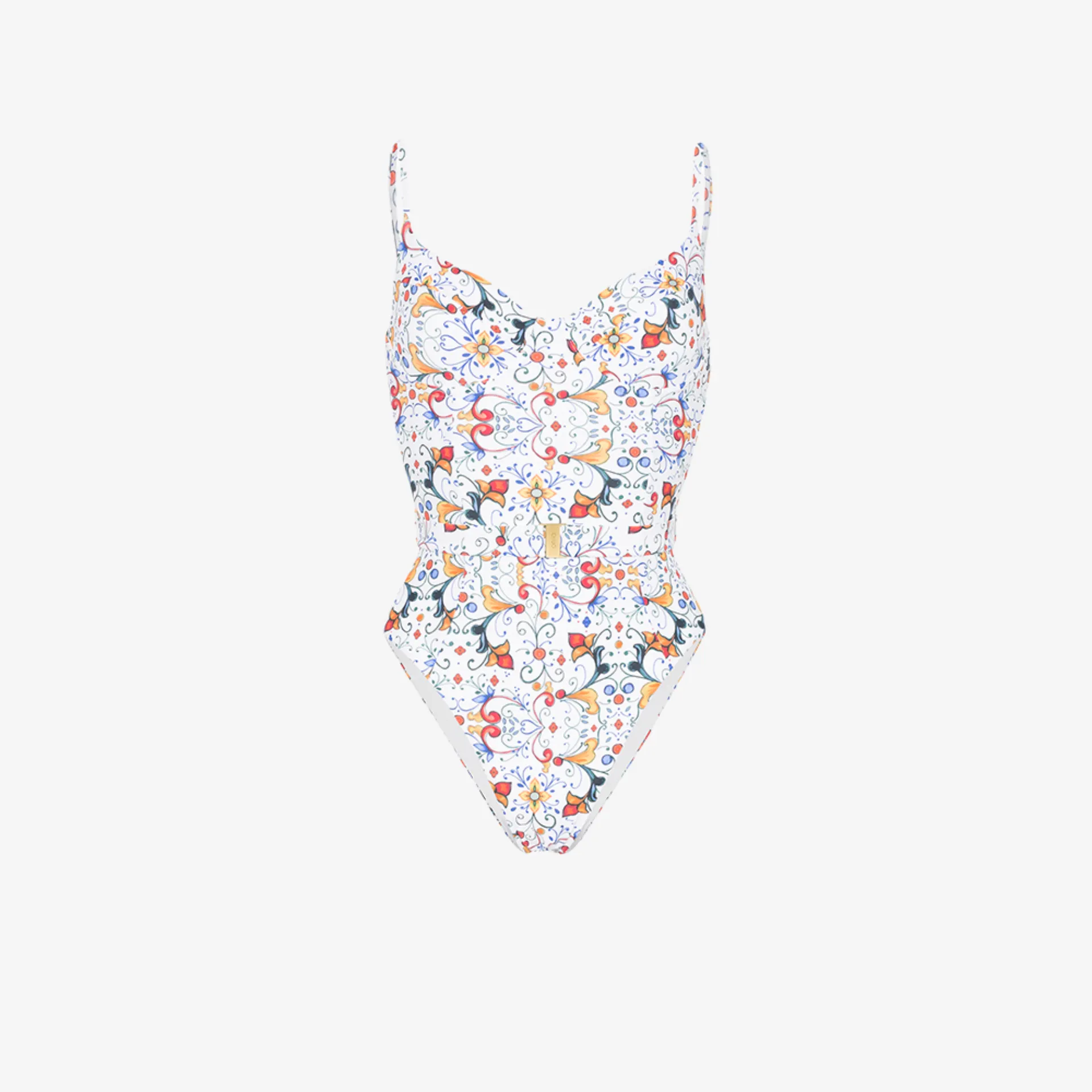 onia belted swimsuit