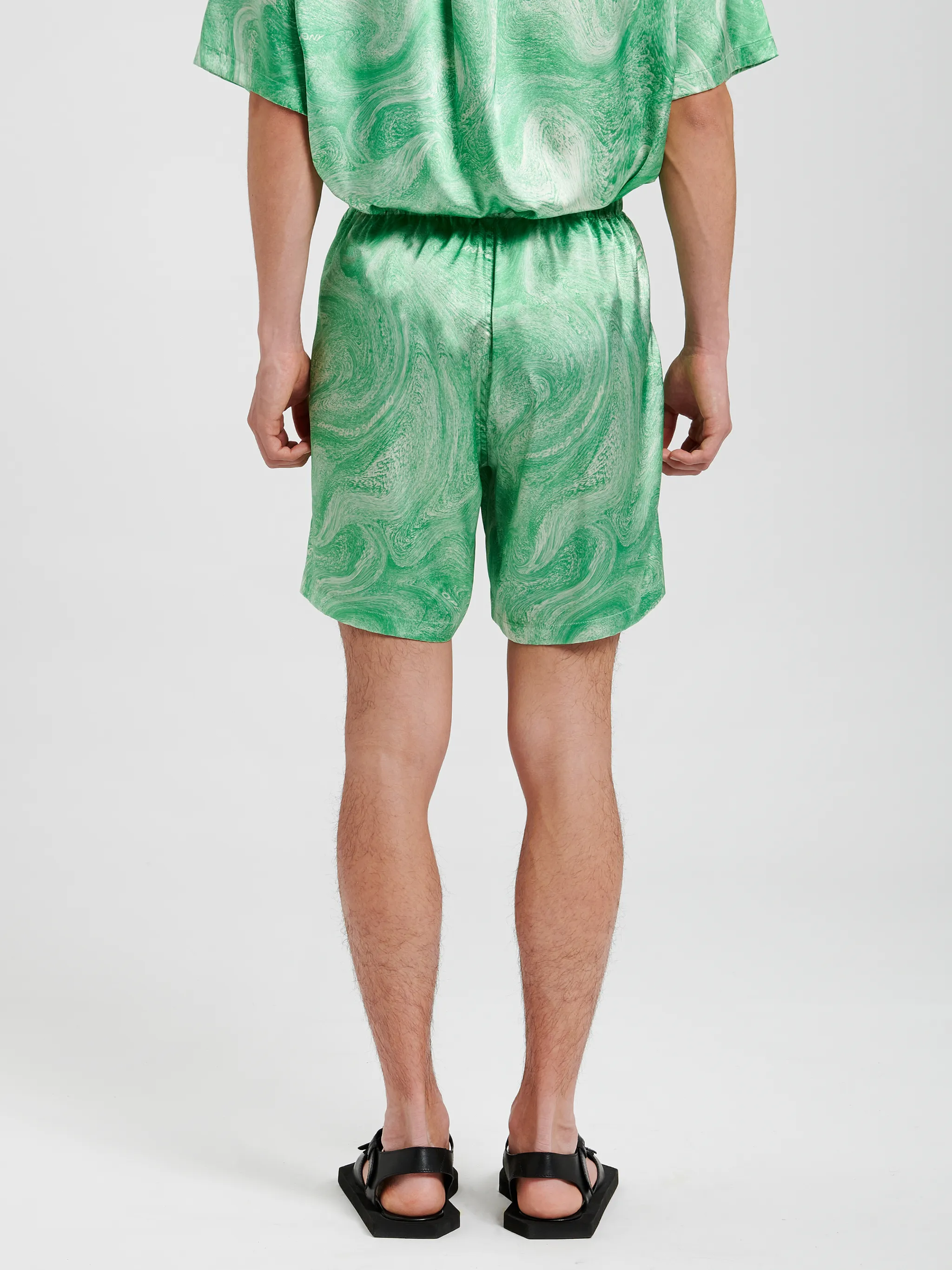 ALLOVER MARBLE SHORTS
