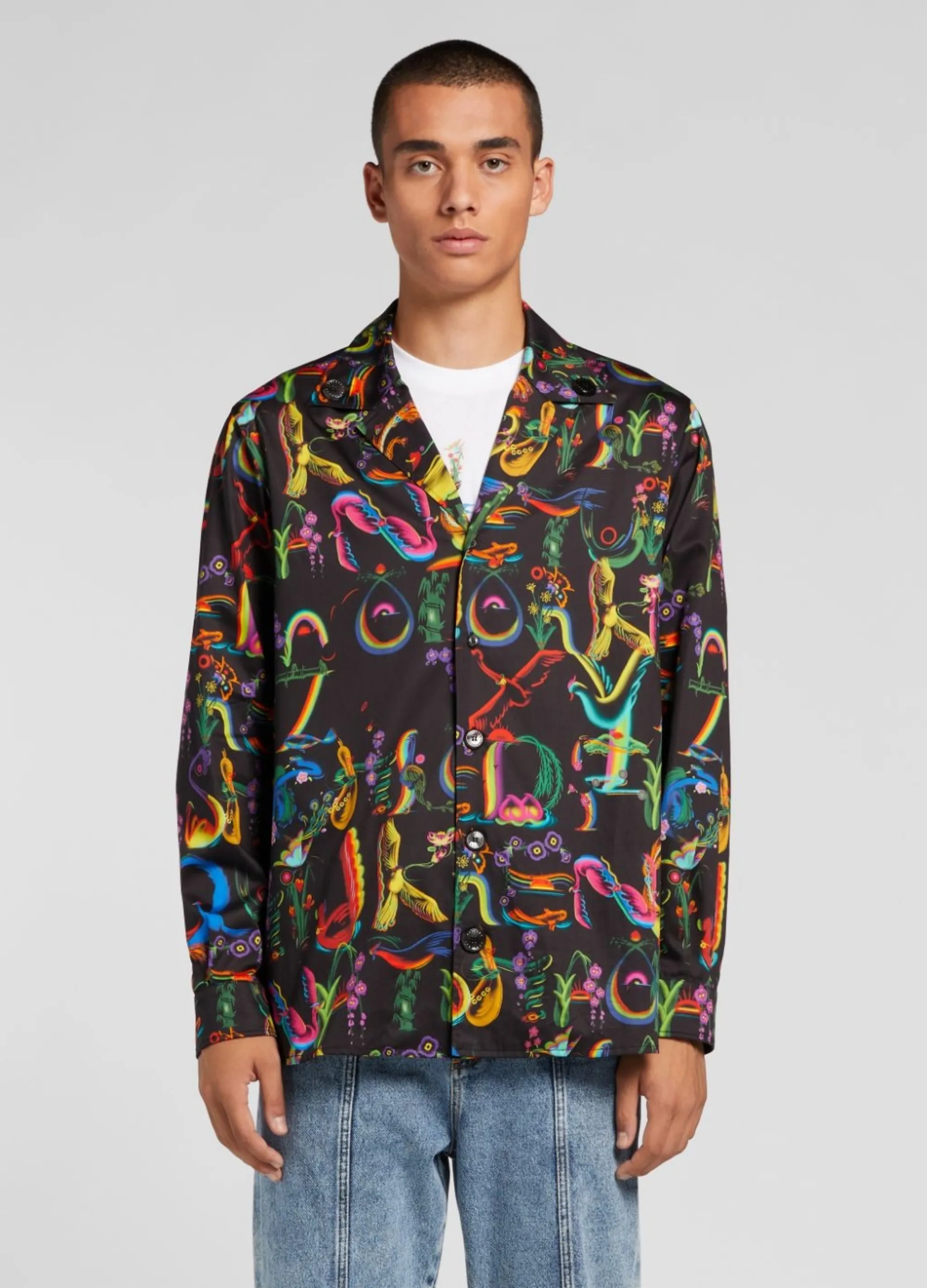 ALPHABET PRINT SHIRT