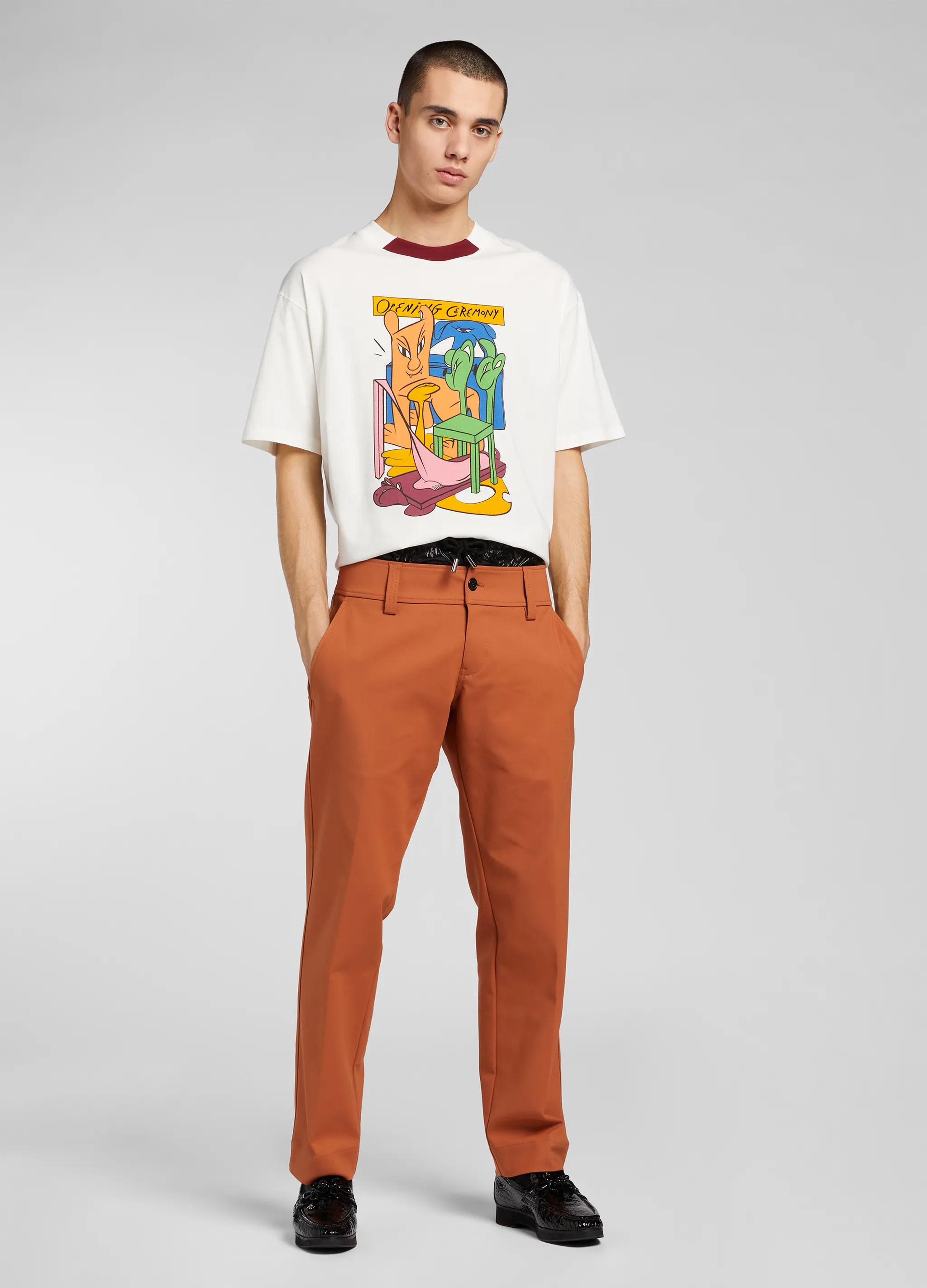 ANIMAL CHAIR PRINT S/S T-SHIRT