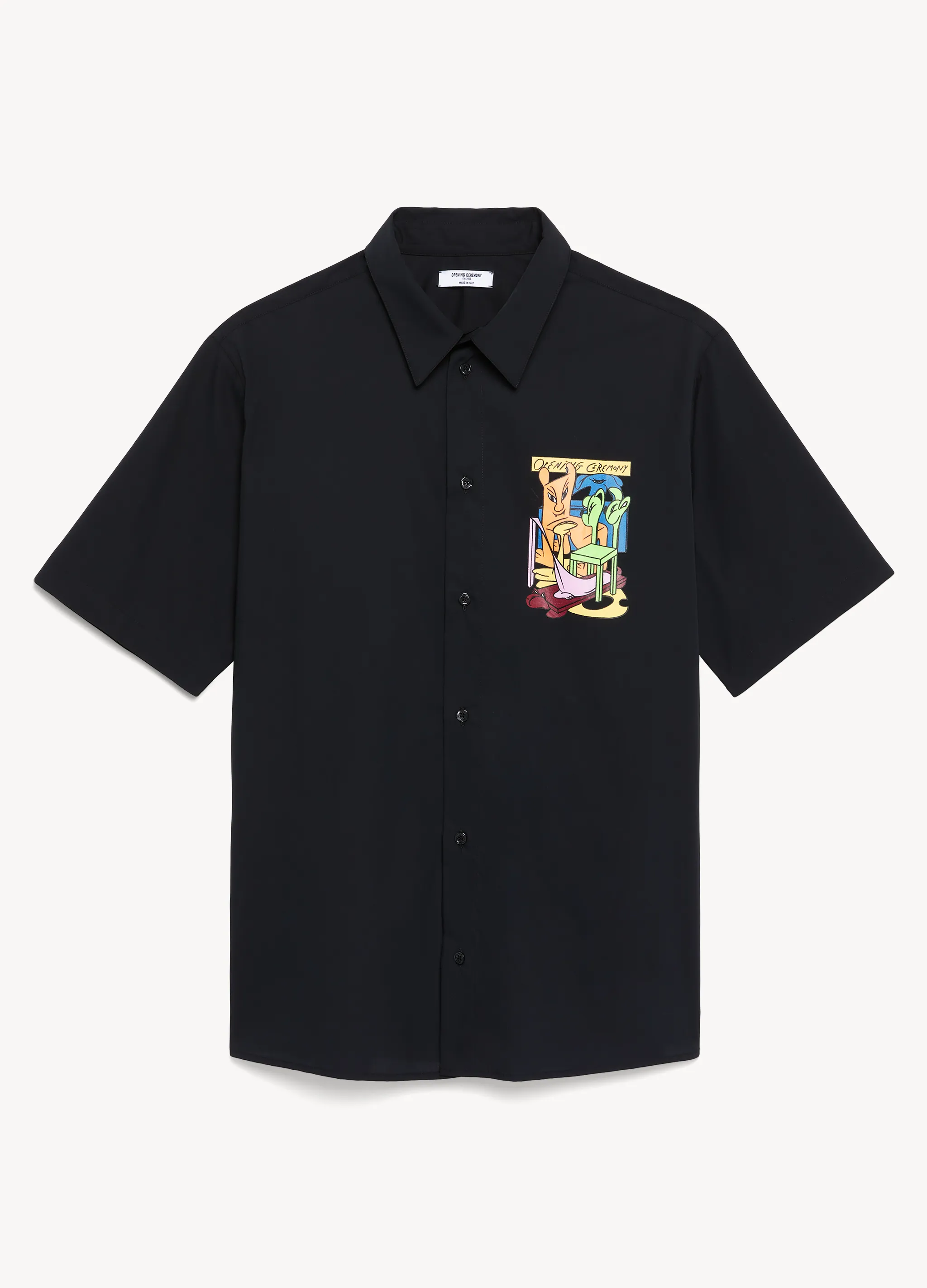 ANIMAL CHAIRS PRINT S/S SHIRT