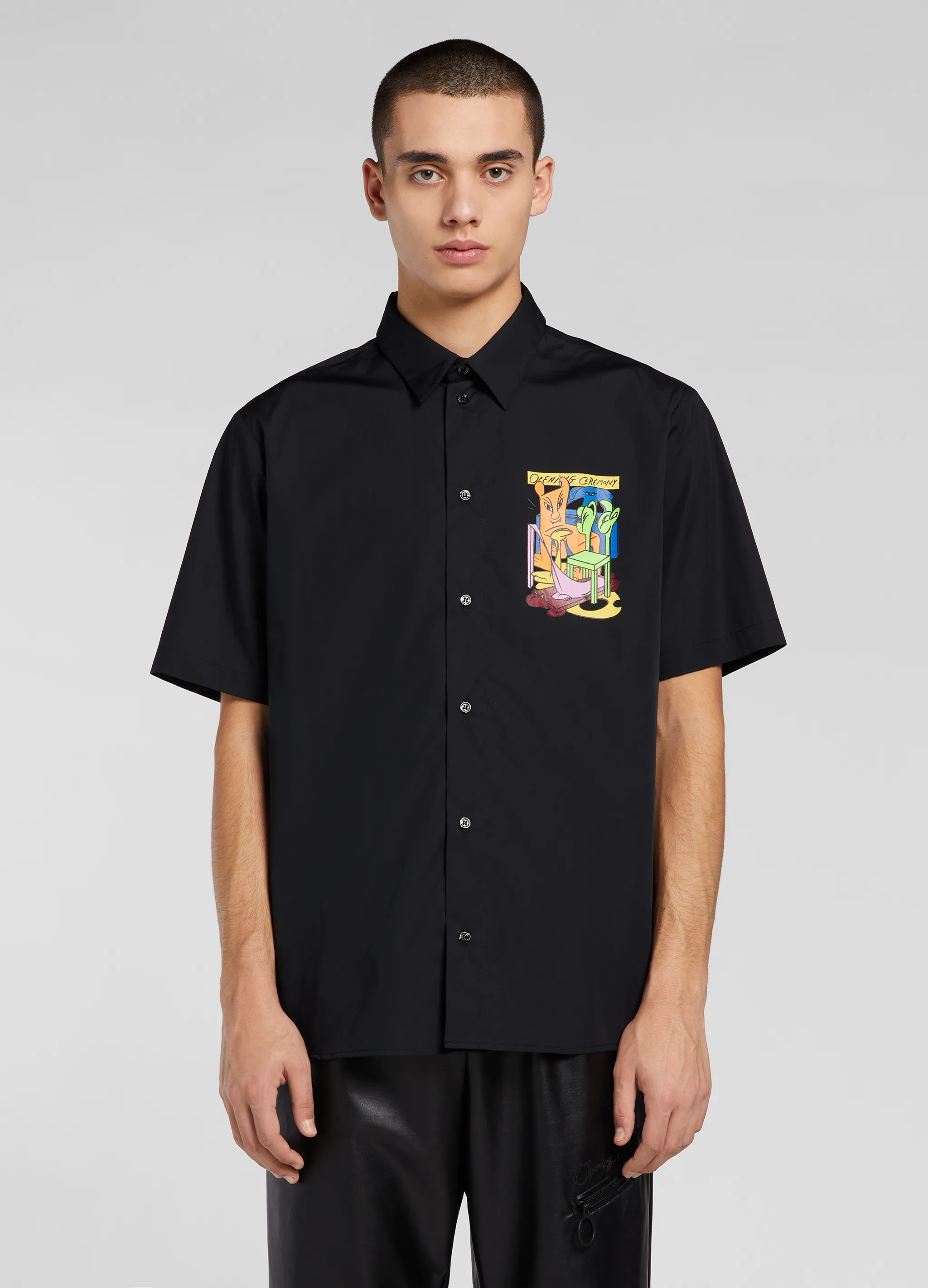 ANIMAL CHAIRS PRINT S/S SHIRT