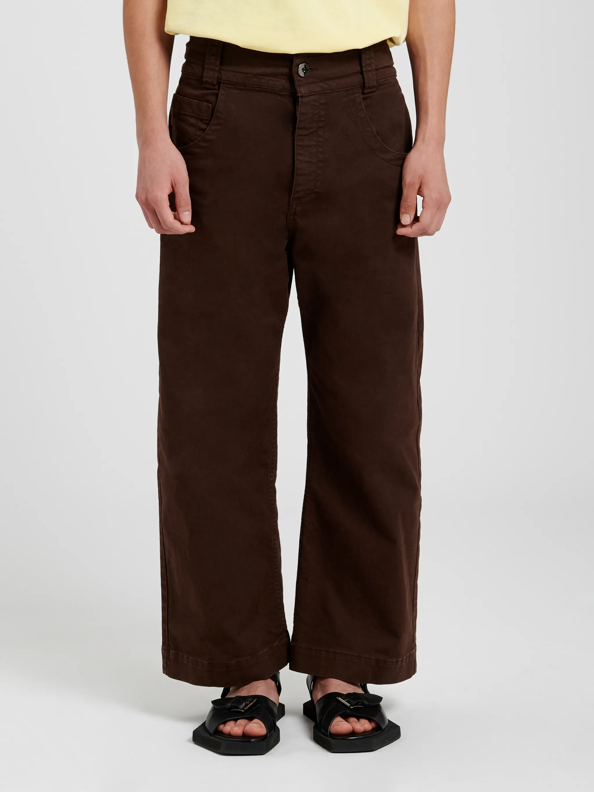 BAGGY GABARDINE JEANS