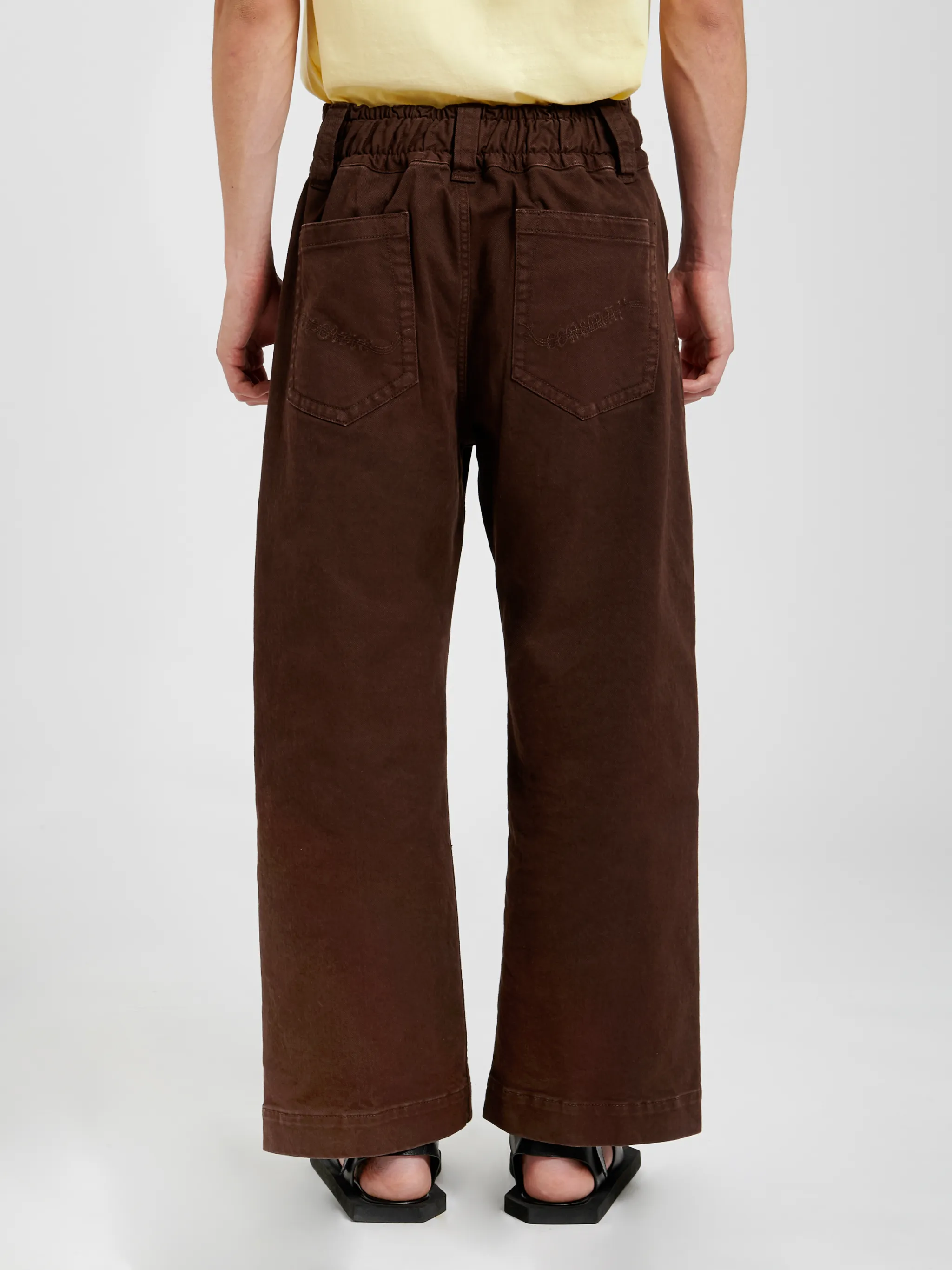 BAGGY GABARDINE JEANS