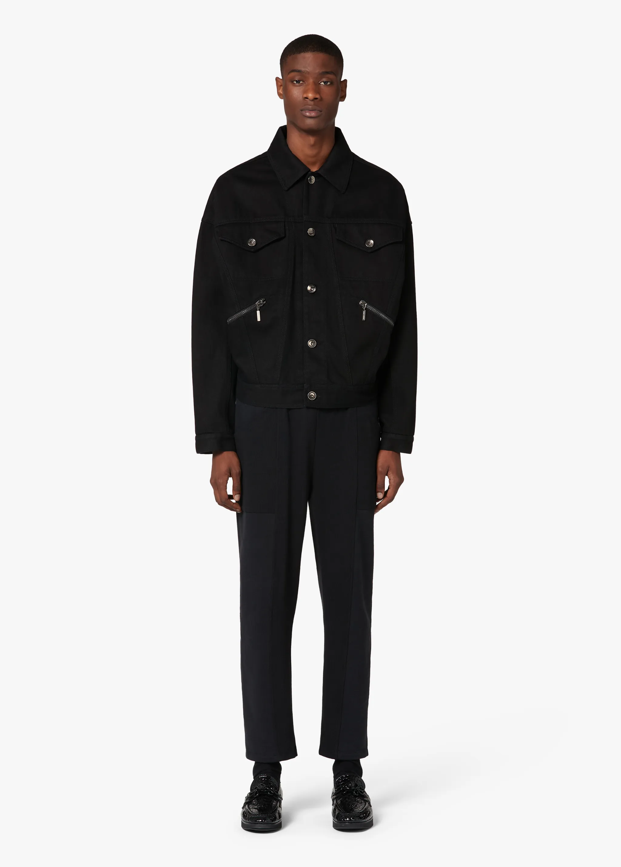BLACK BOX LOGO JACKET