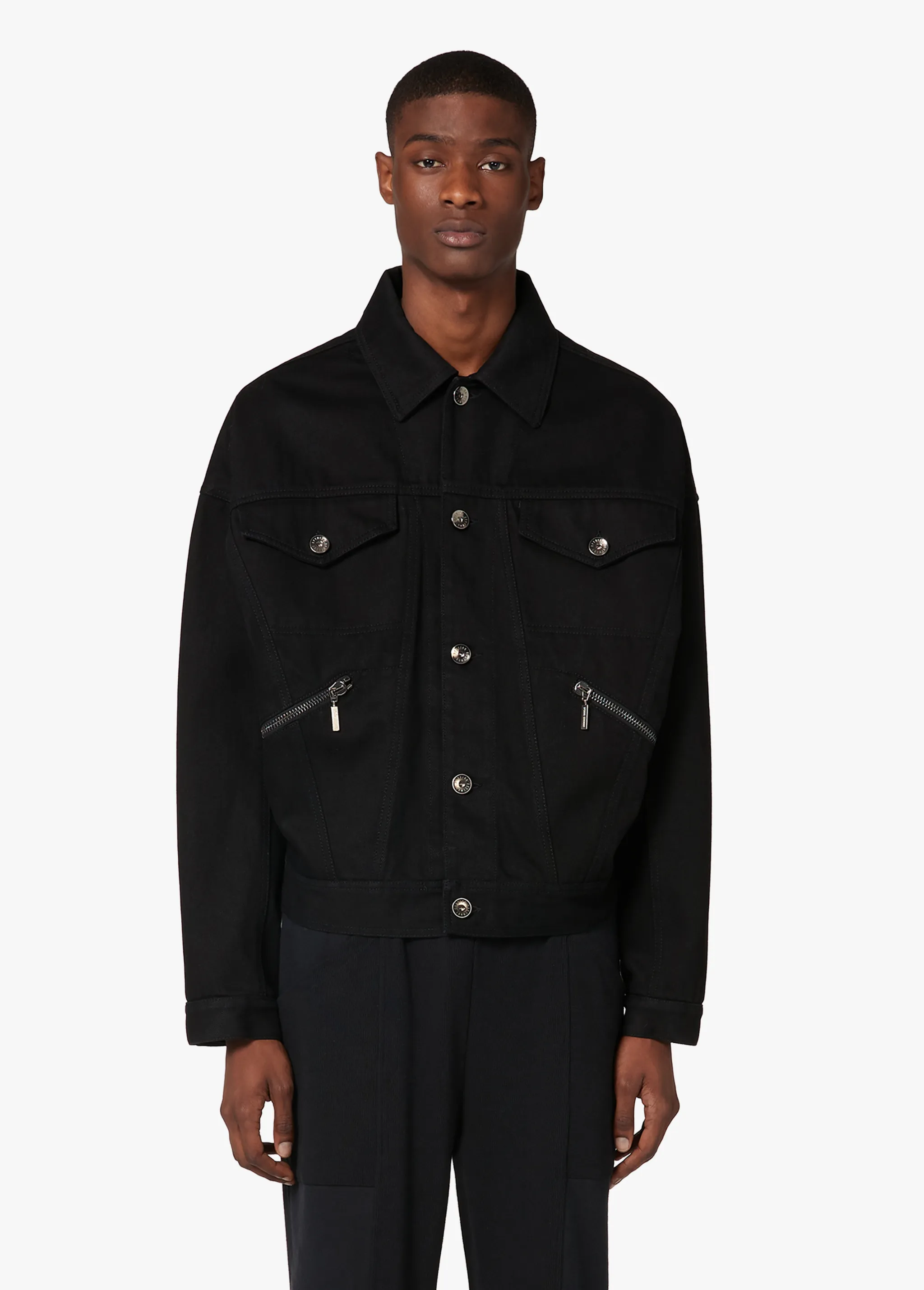 BLACK BOX LOGO JACKET
