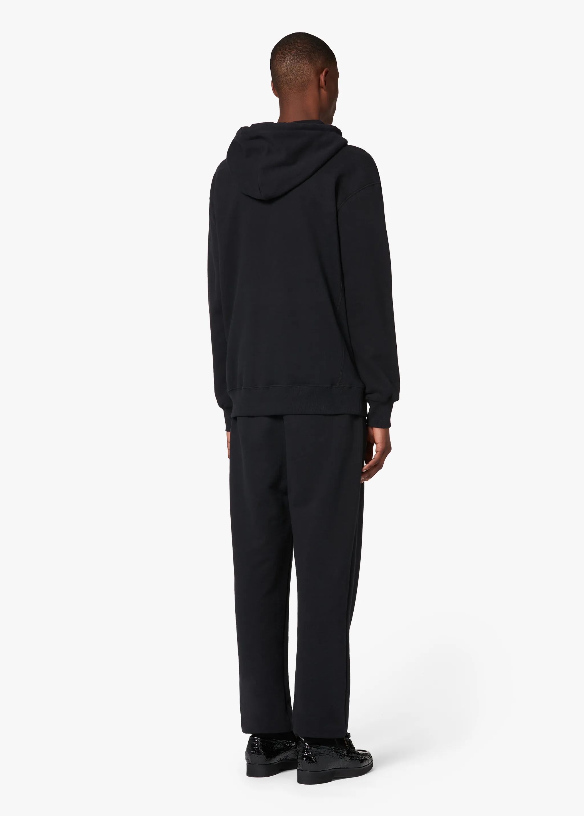 BLACK LOGO HOODIE