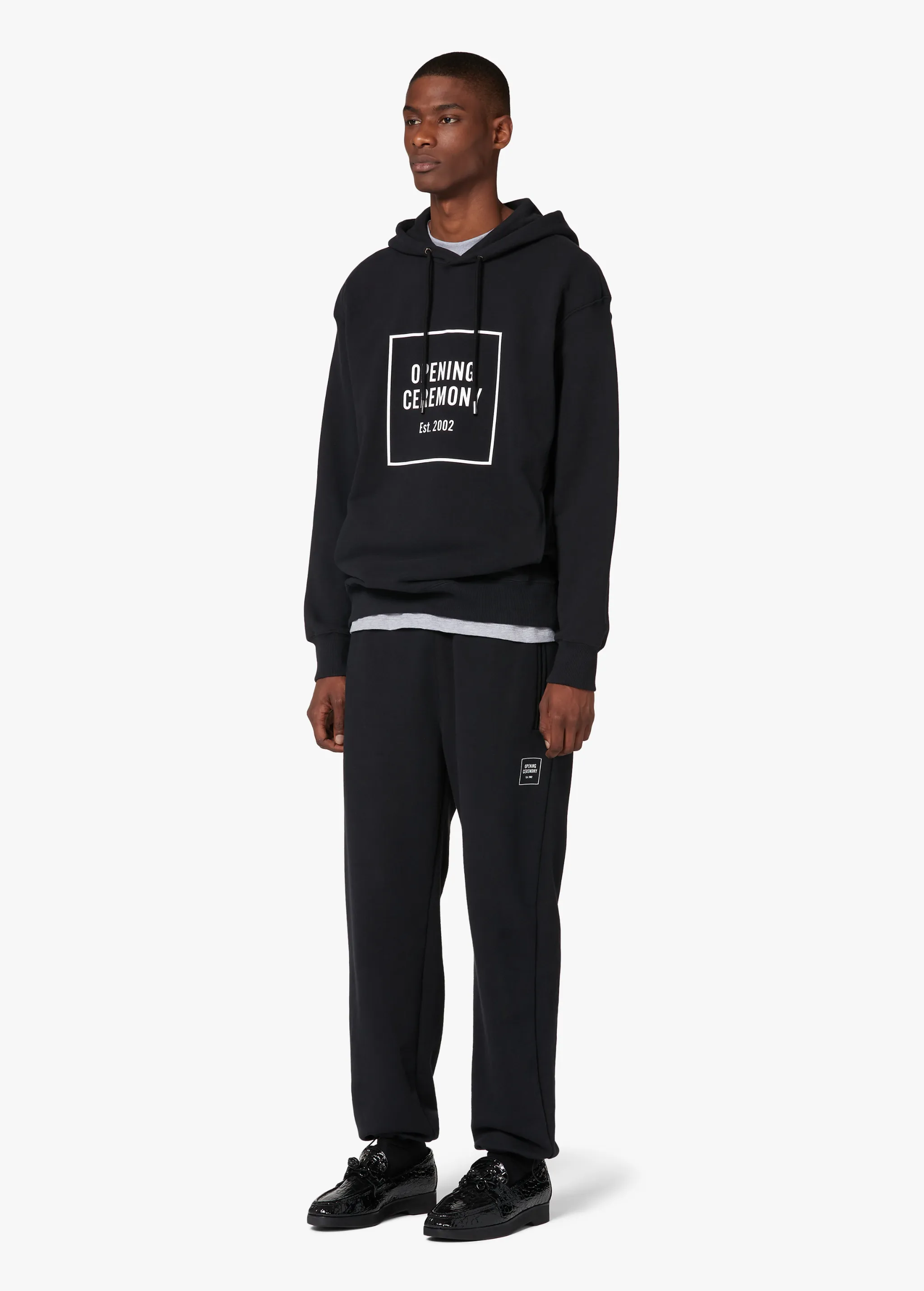 BLACK LOGO SWEATPANTS | OPENING CEREMONY®