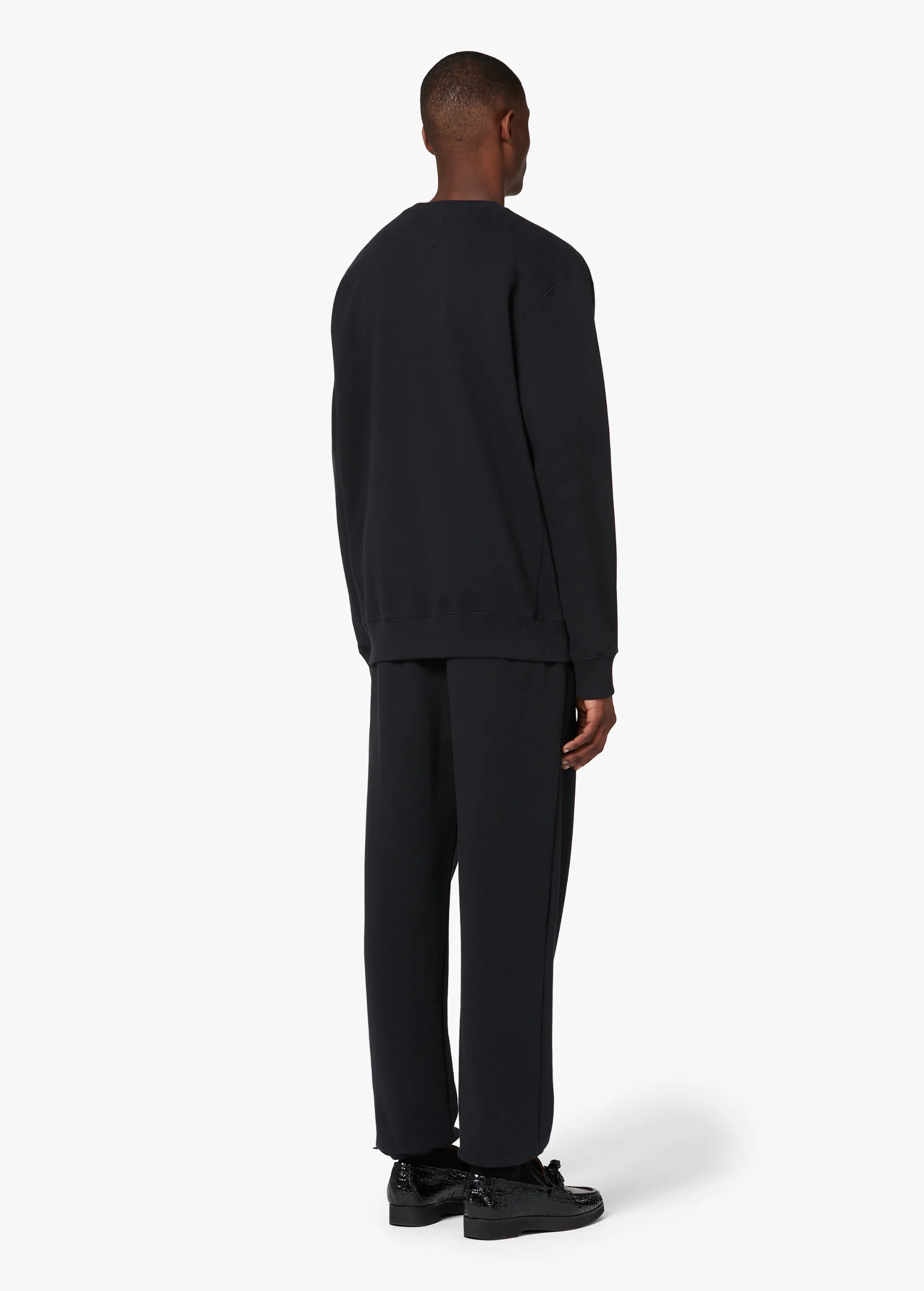BLACK LOGO SWEATSHIRT