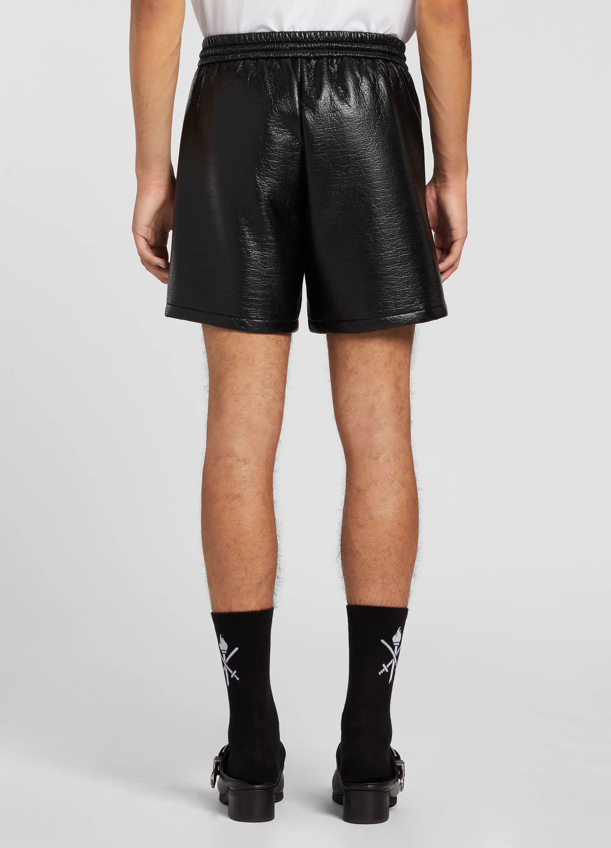 BONDED DRAWSTRING SHORTS
