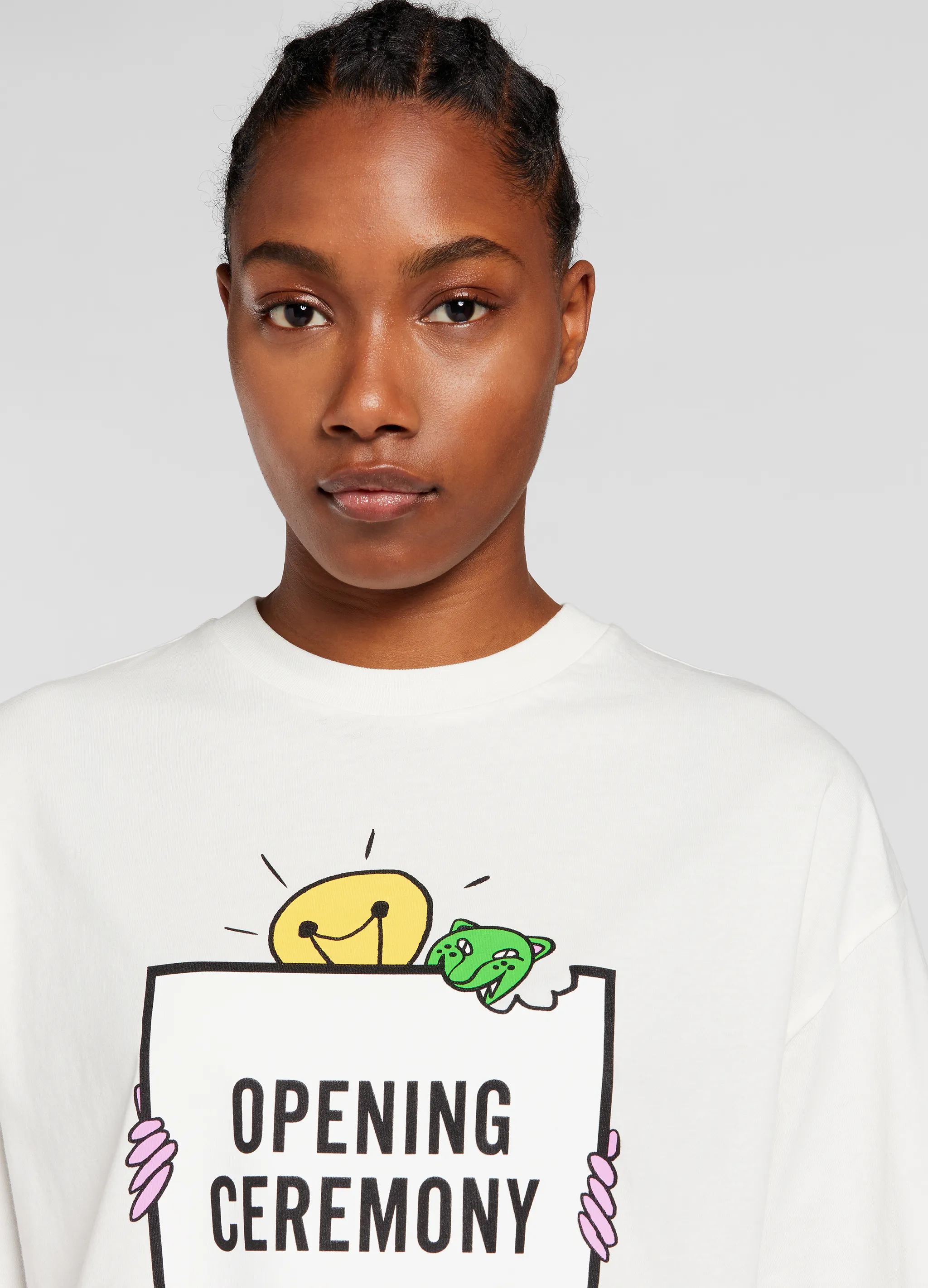 BOX LOGO CROPPED T-SHIRT