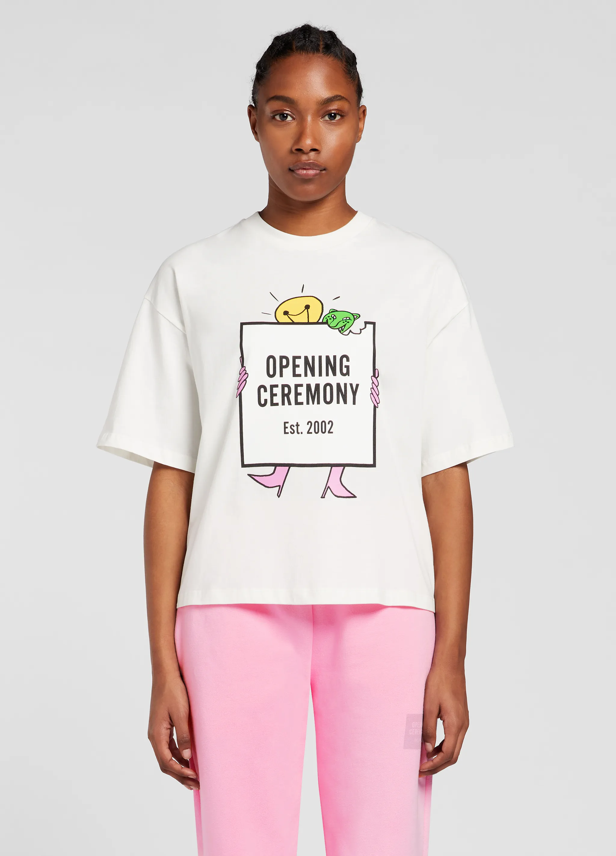 BOX LOGO CROPPED T-SHIRT