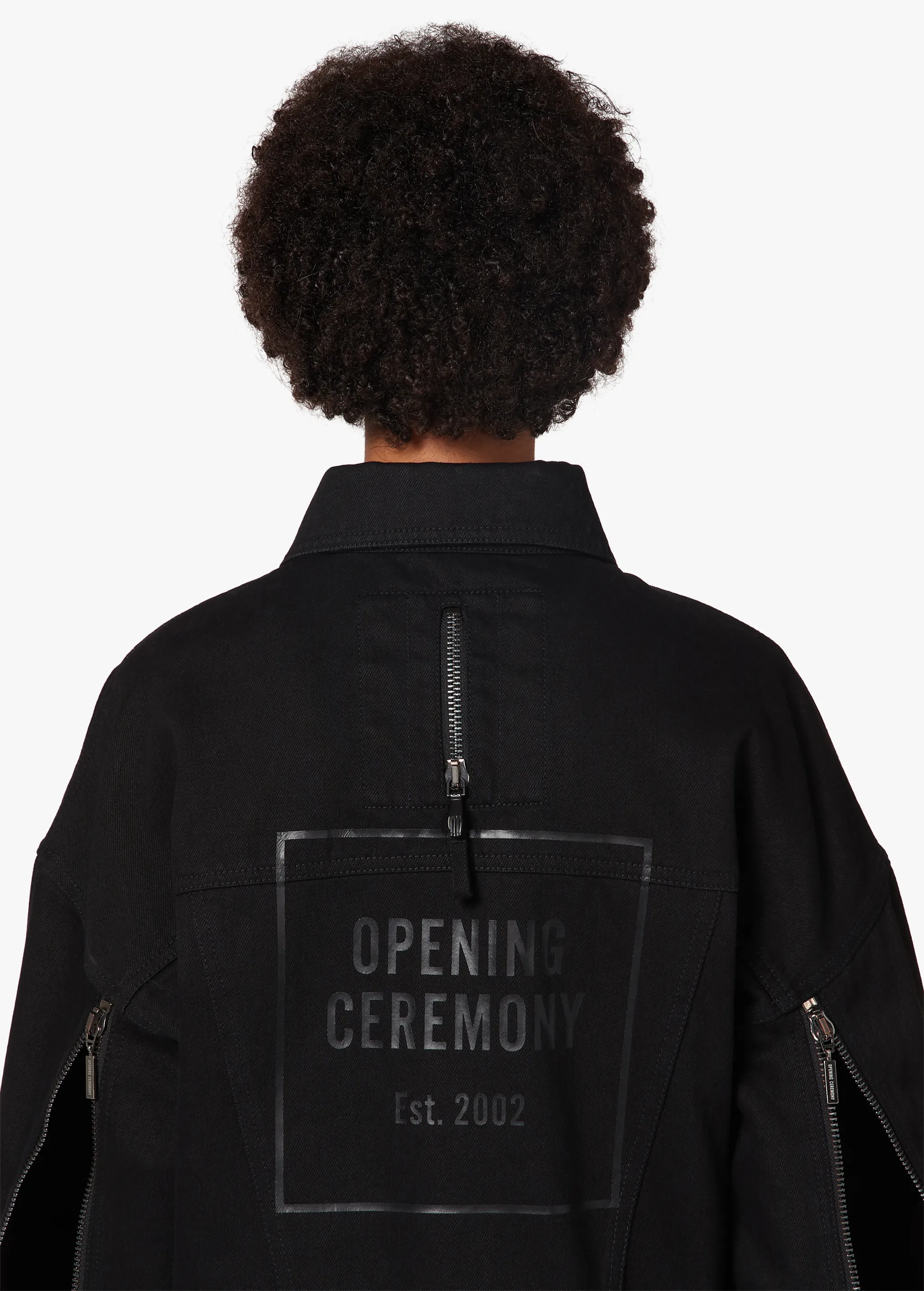 BOX LOGO DENIM JACKET