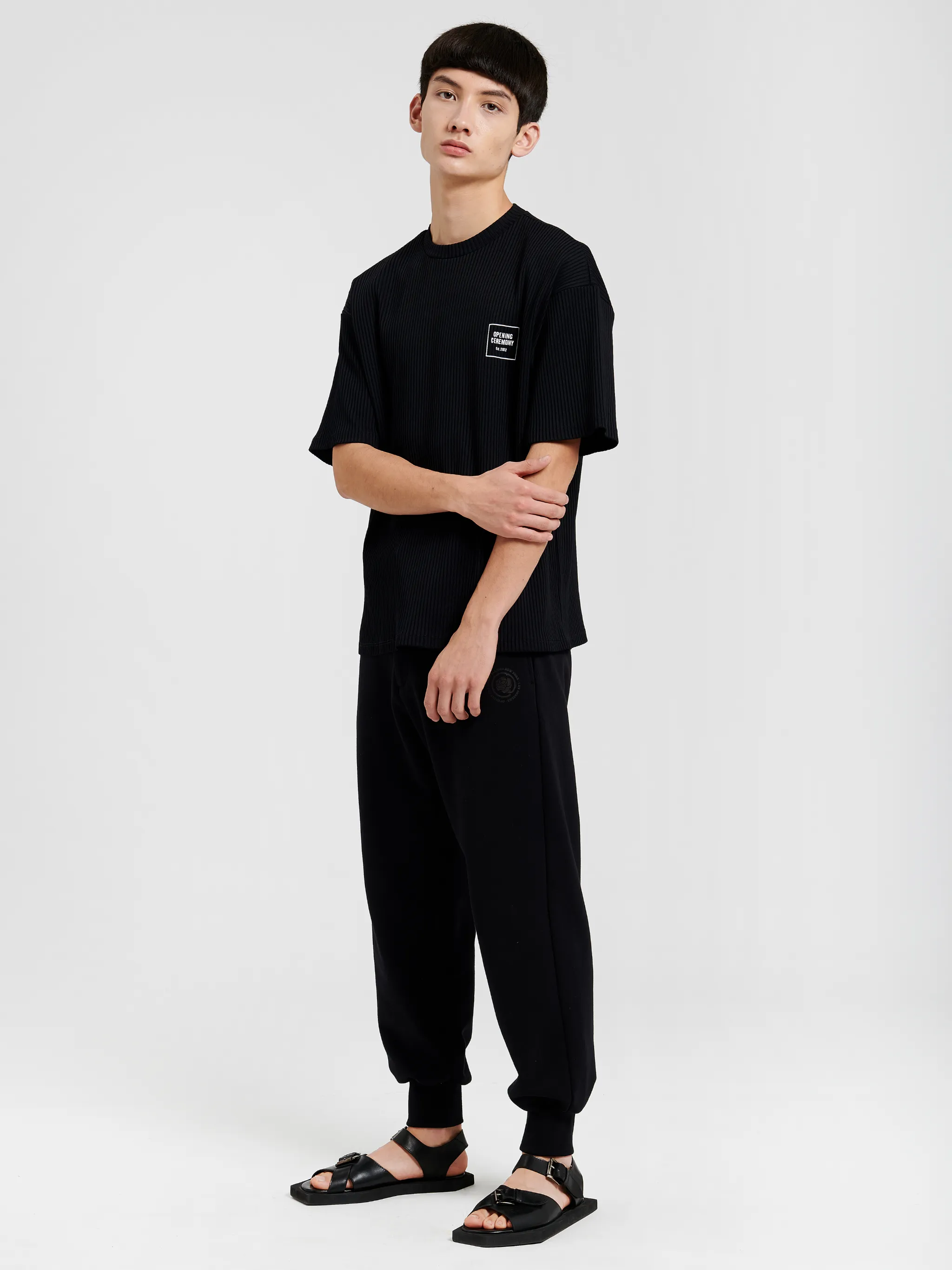 BOX LOGO S/S RIB T-SHIRT