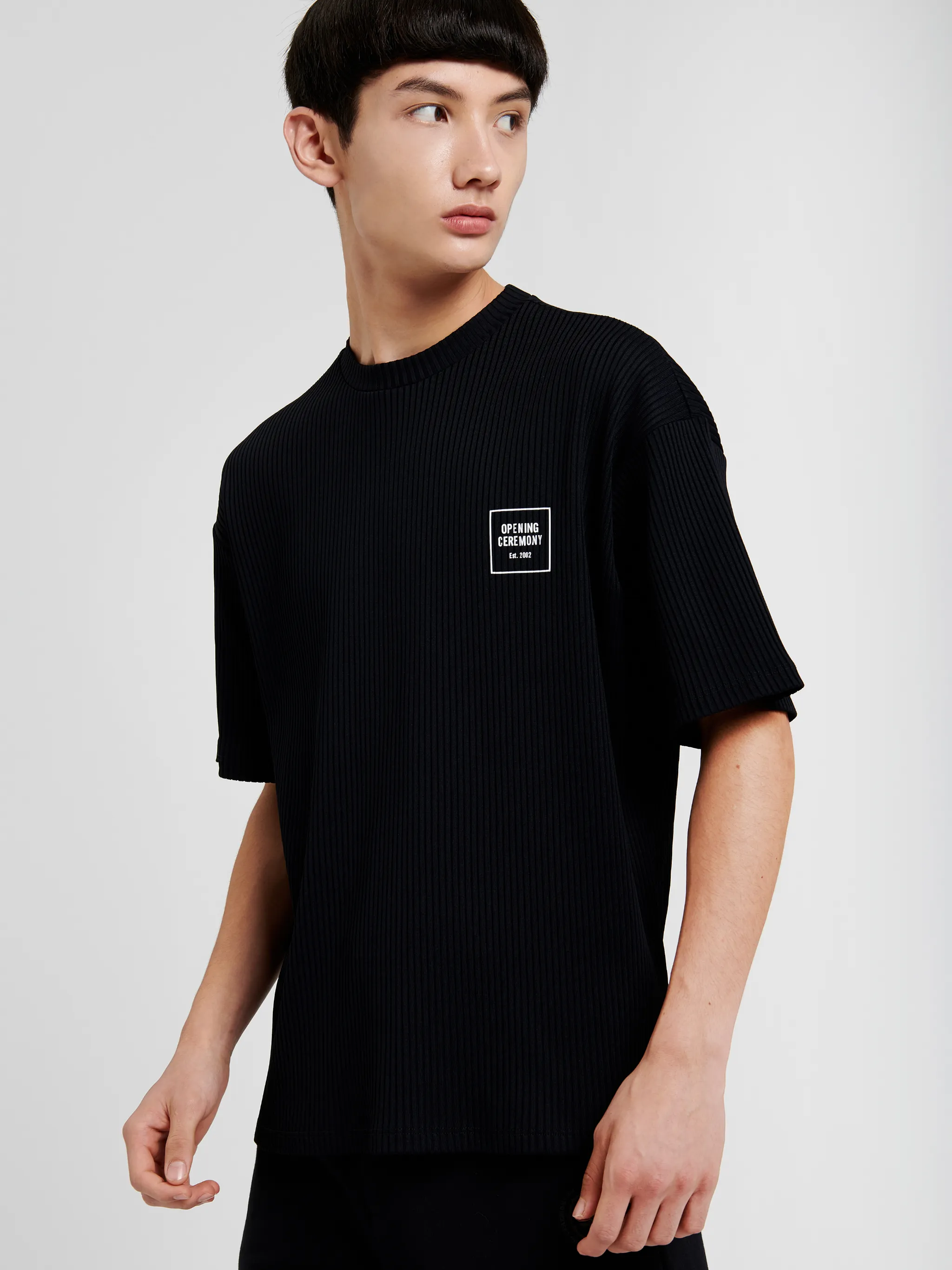 BOX LOGO S/S RIB T-SHIRT