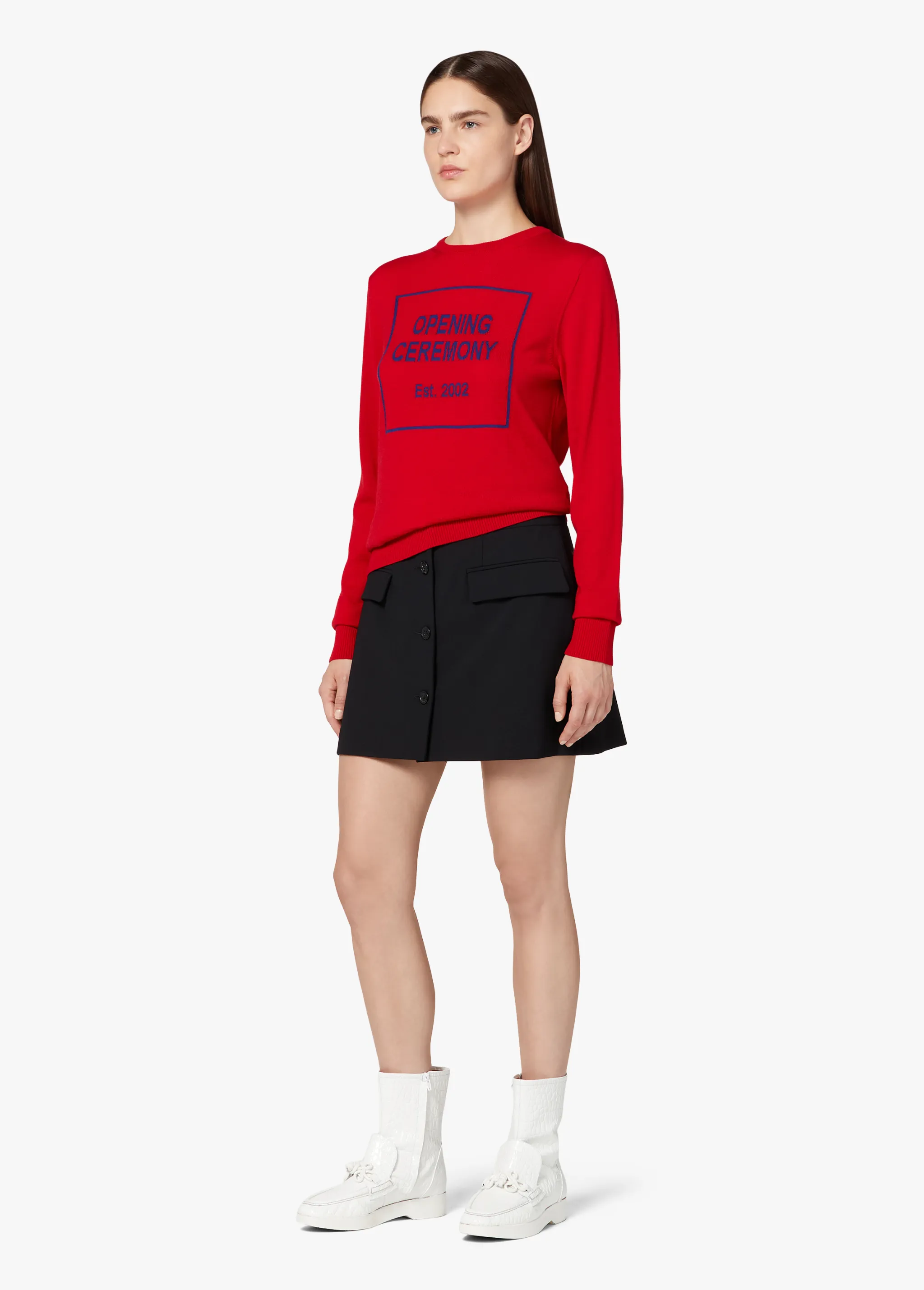 BOX LOGO SWEATER