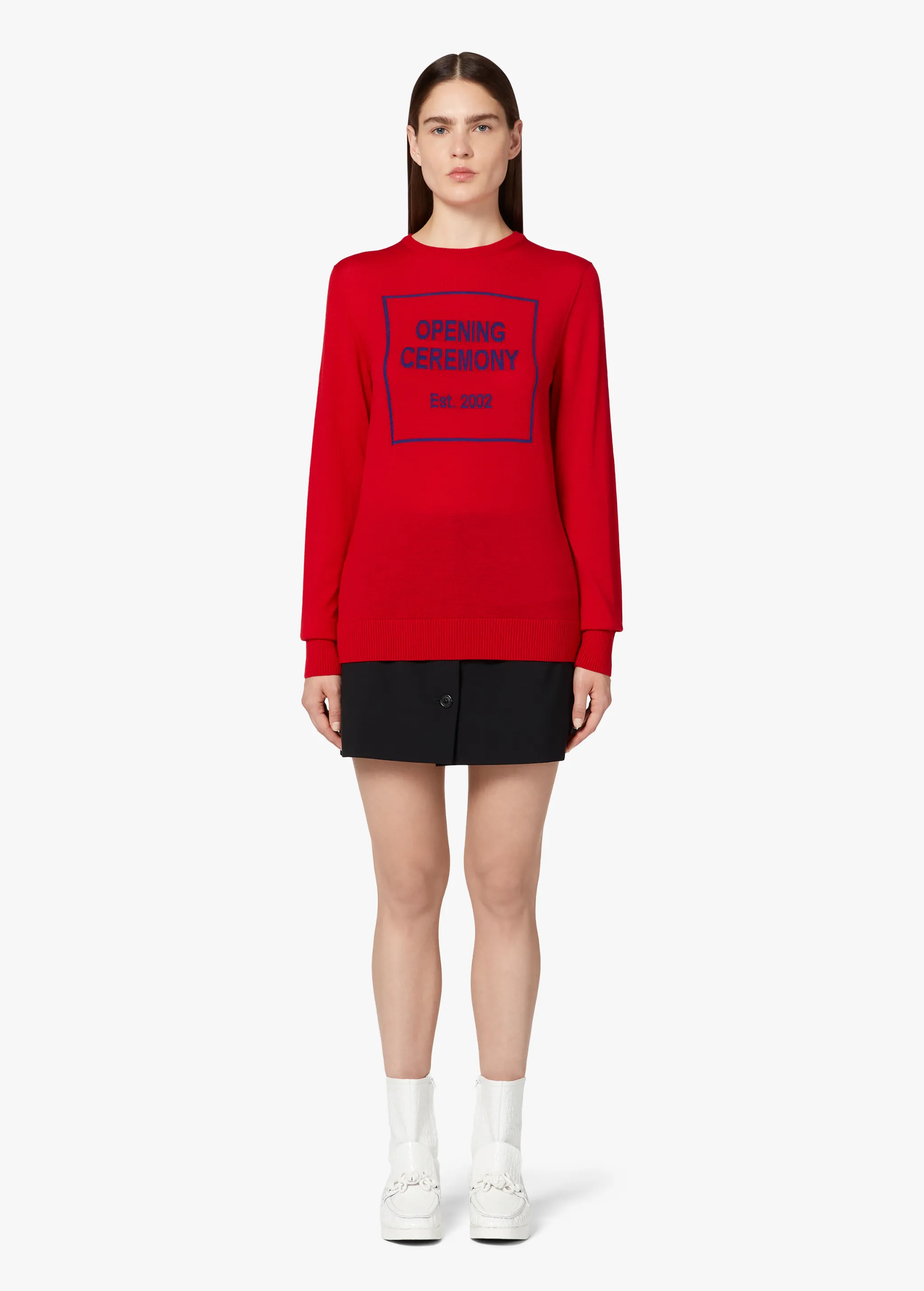 BOX LOGO SWEATER