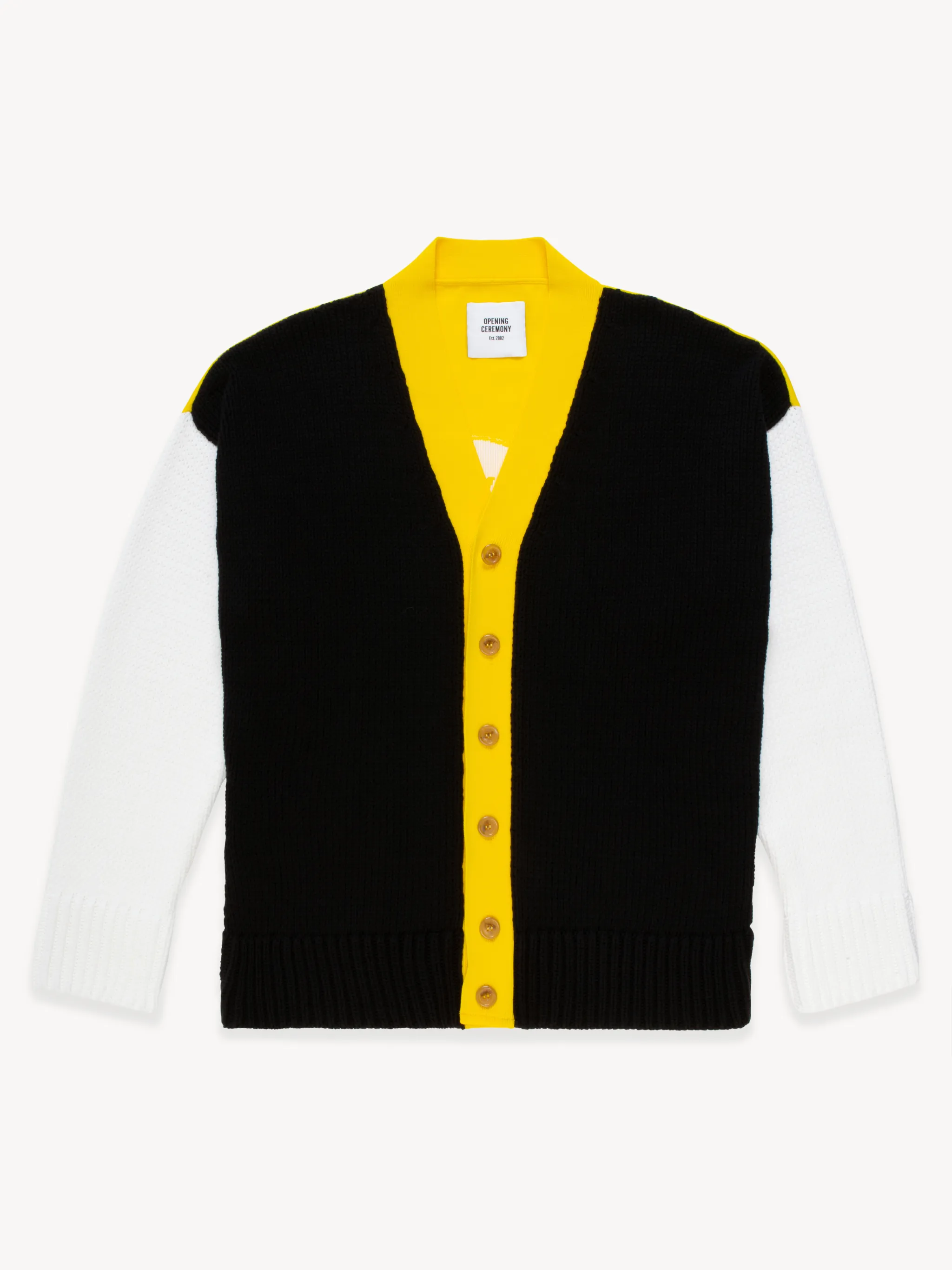COMBO DROPPED CARDIGAN