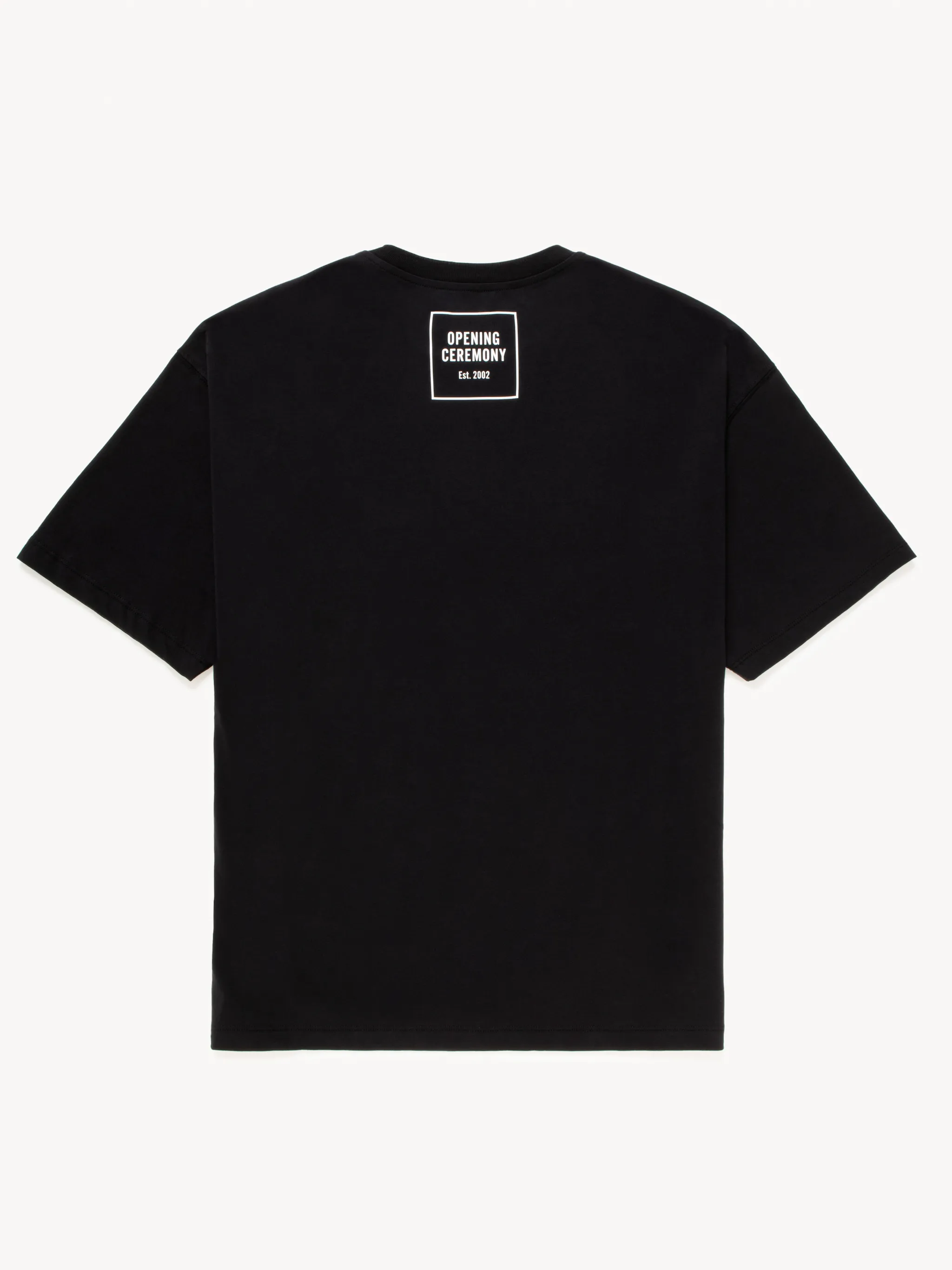 Cowboy-print cotton T-shirt