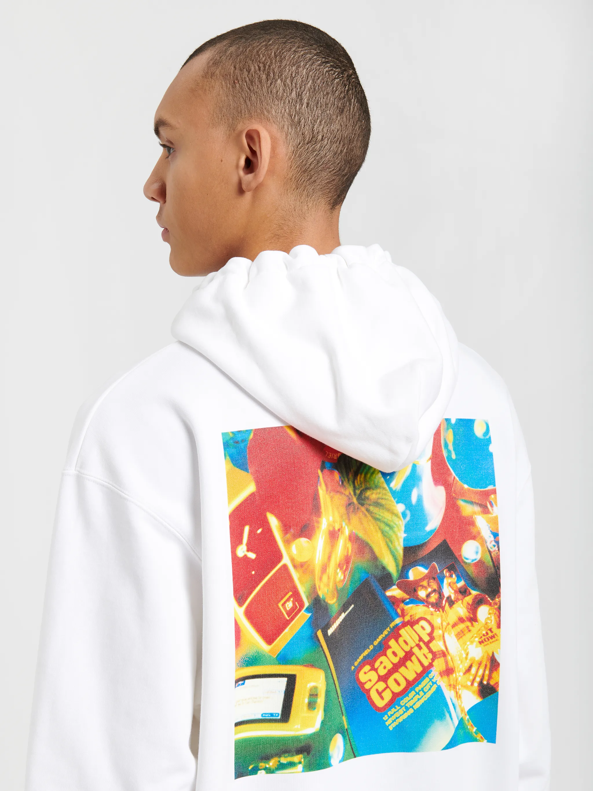 COWBOY PRINT HOODIE