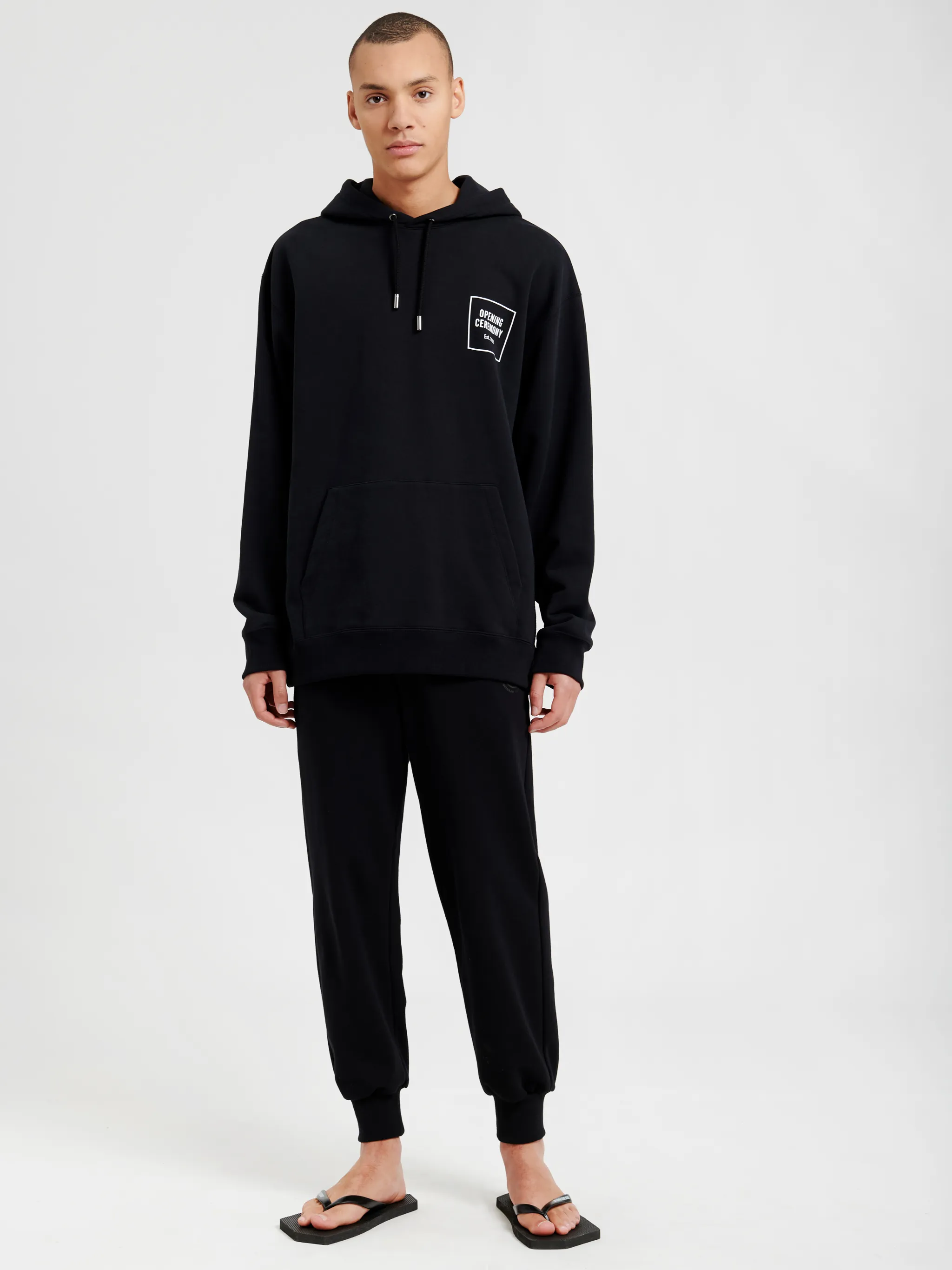 COWBOY PRINT HOODIE
