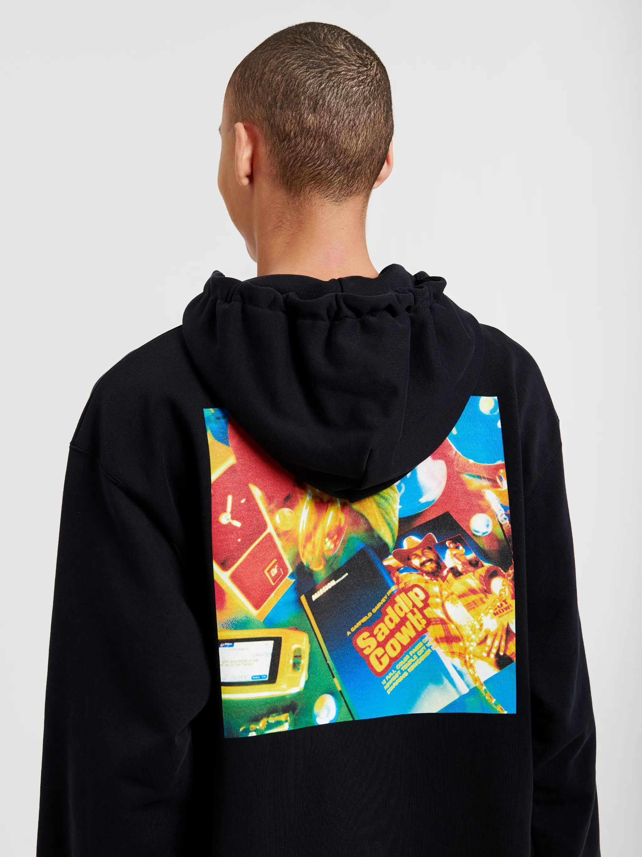 COWBOY PRINT HOODIE