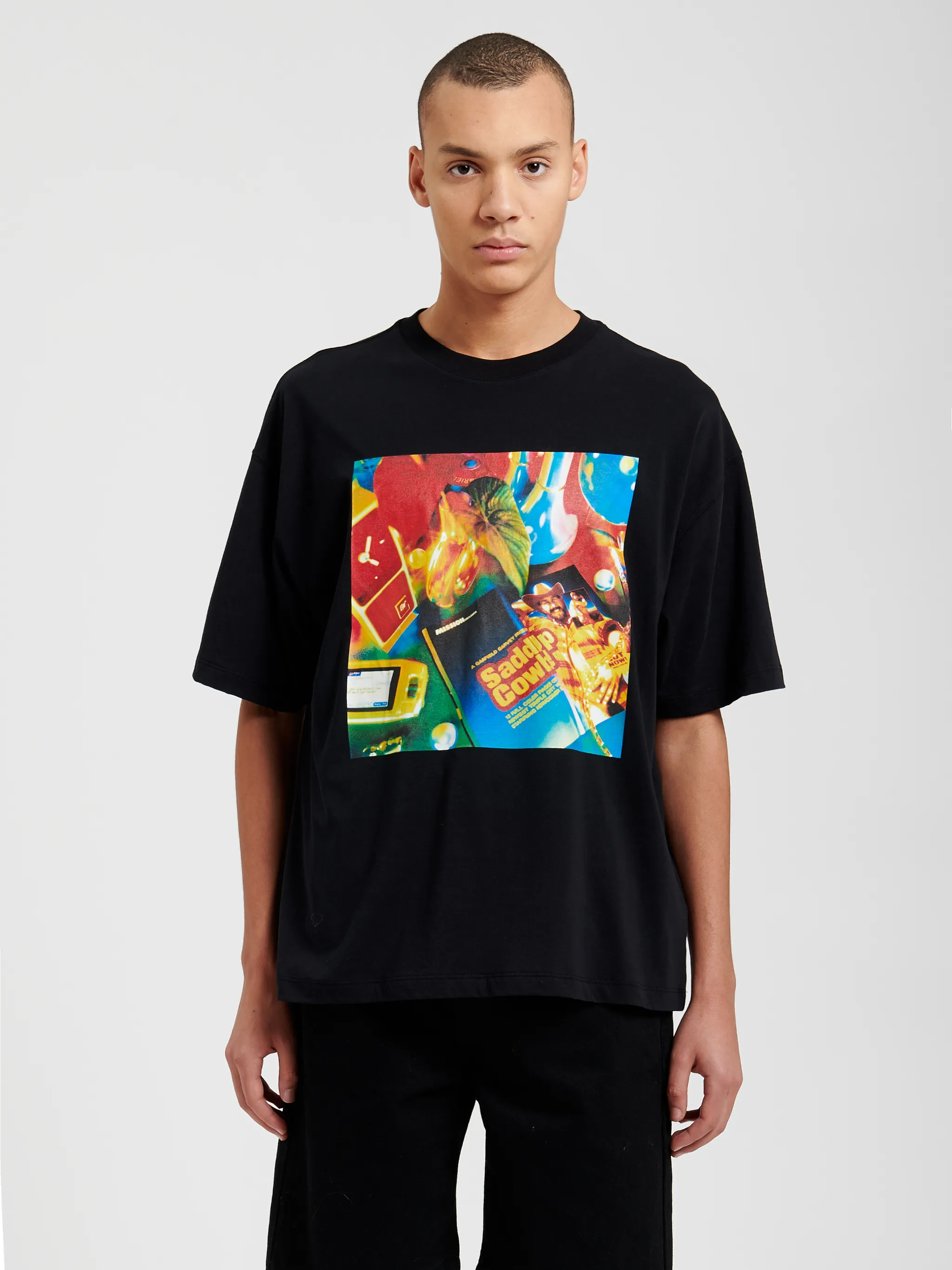 COWBOY PRINT S/S T-SHIRT