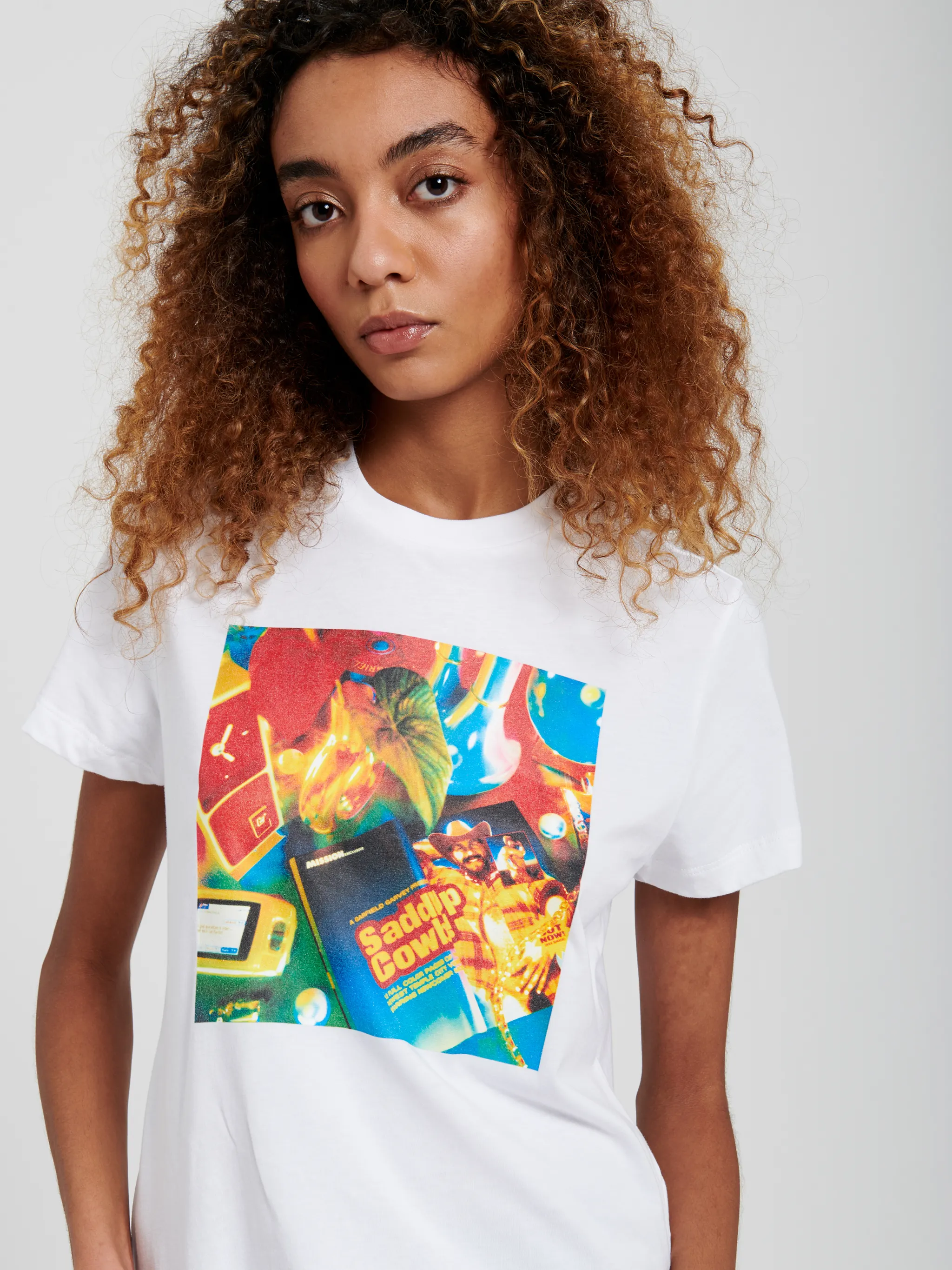 COWBOY PRINT S/S T-SHIRT