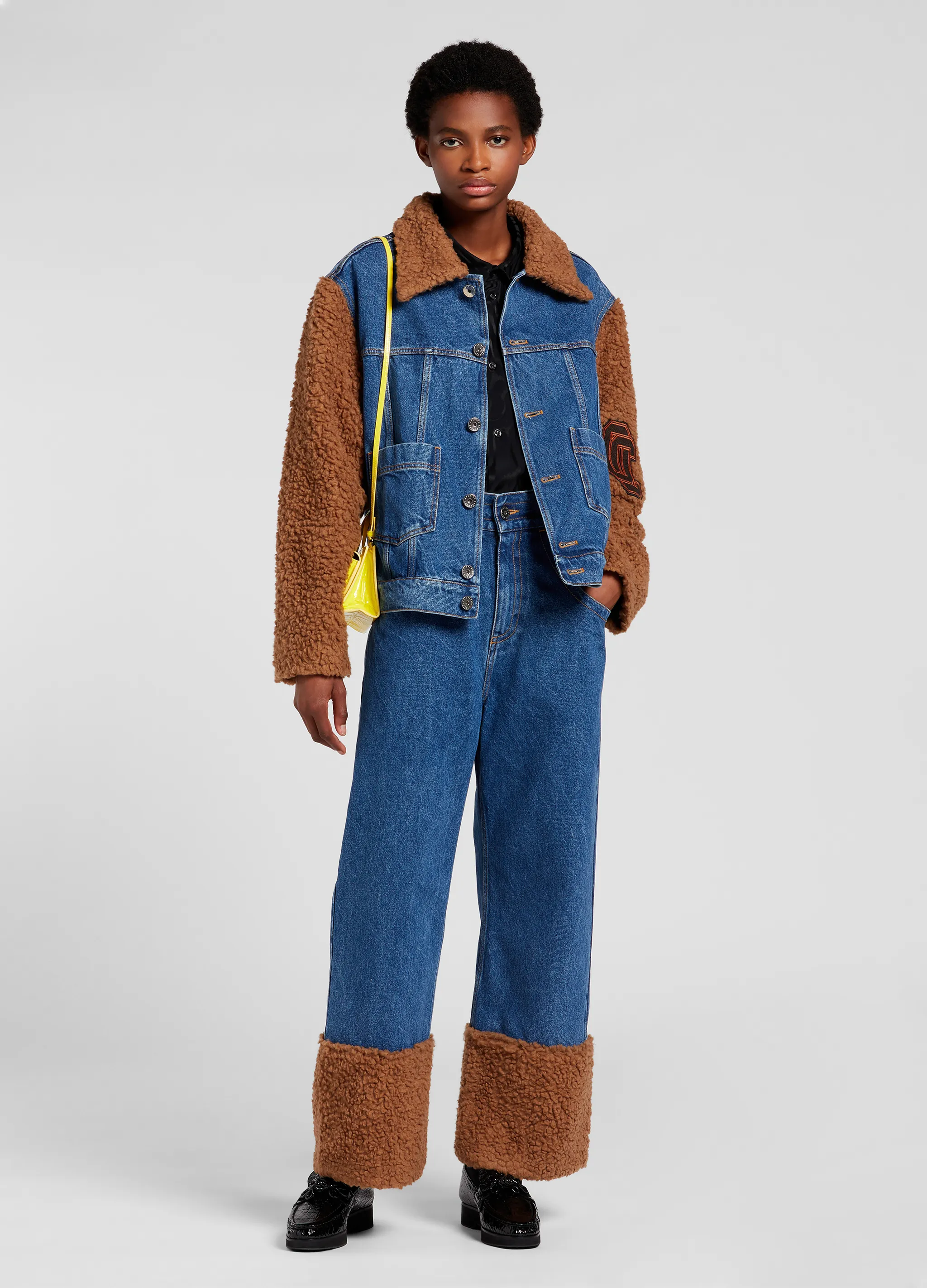 DENIM CABAN