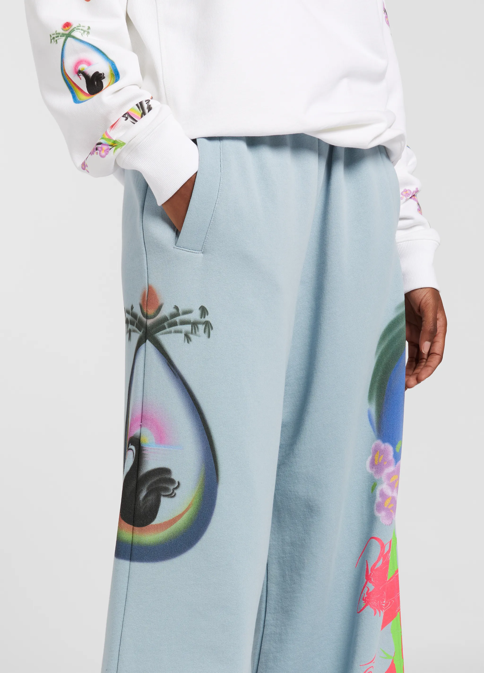 DRAGON WIDE LEG SWEATPANT