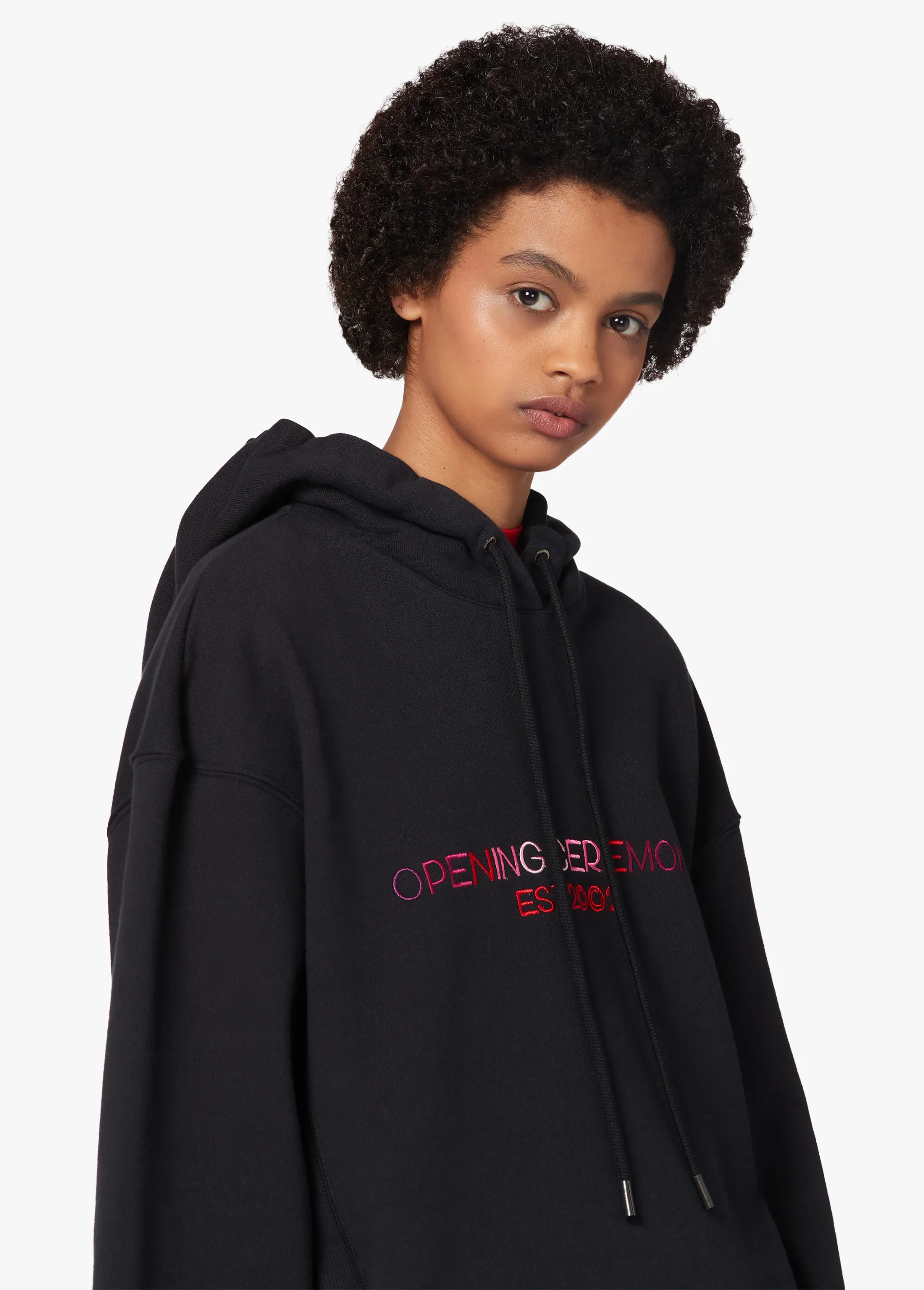 name embroidered hoodie
