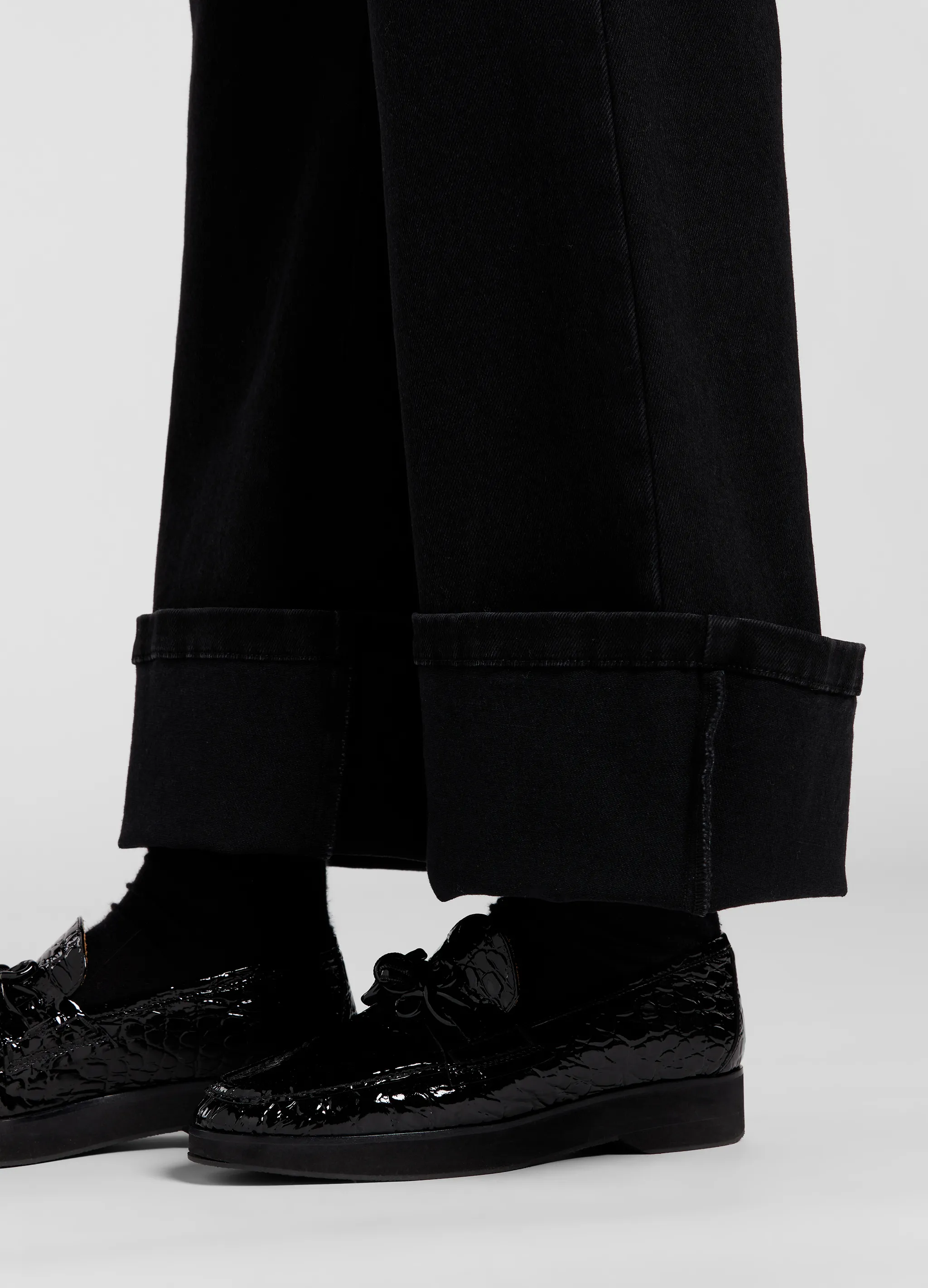 FLARE DENIM PANTS