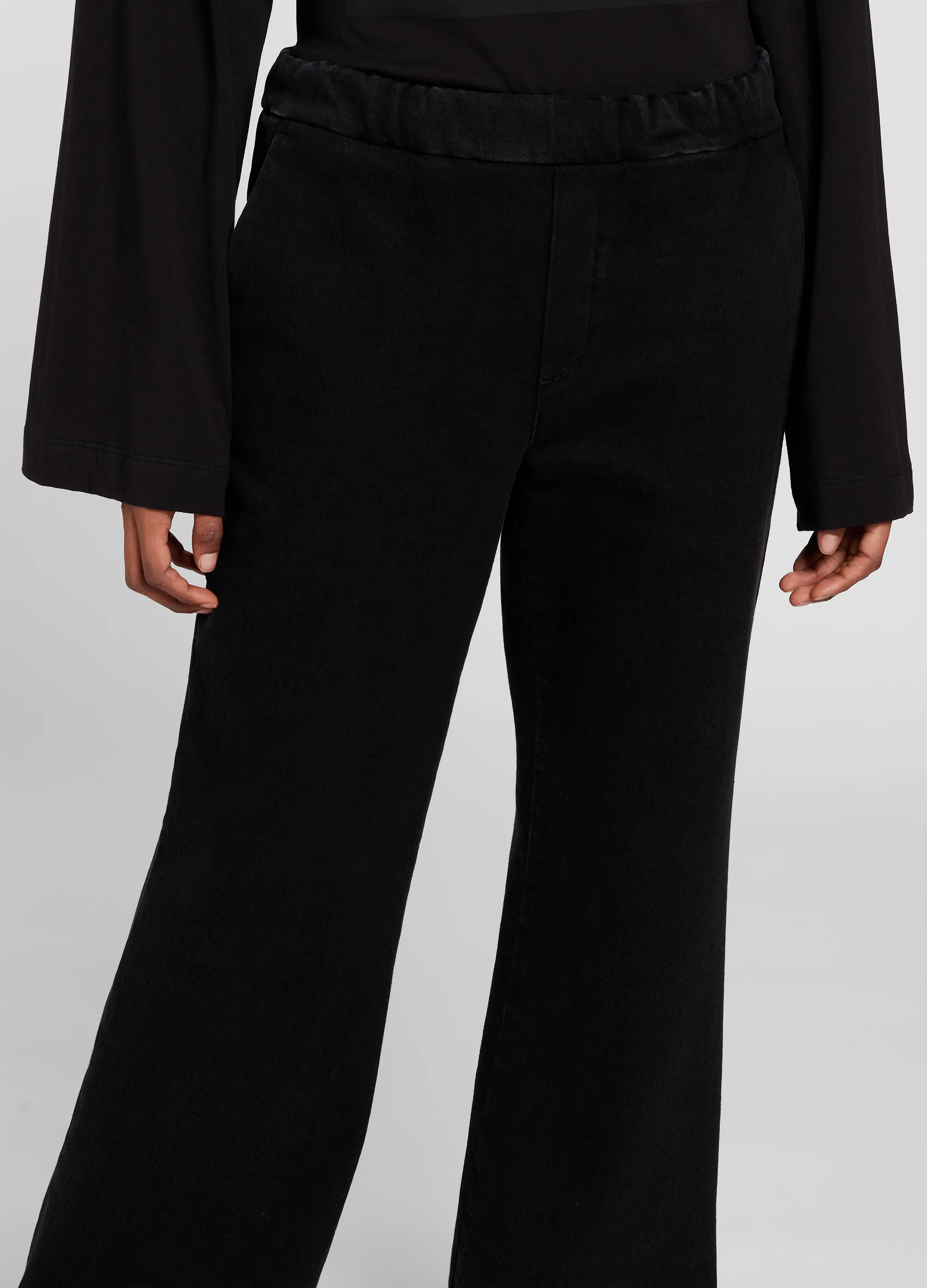 FLARE DENIM PANTS