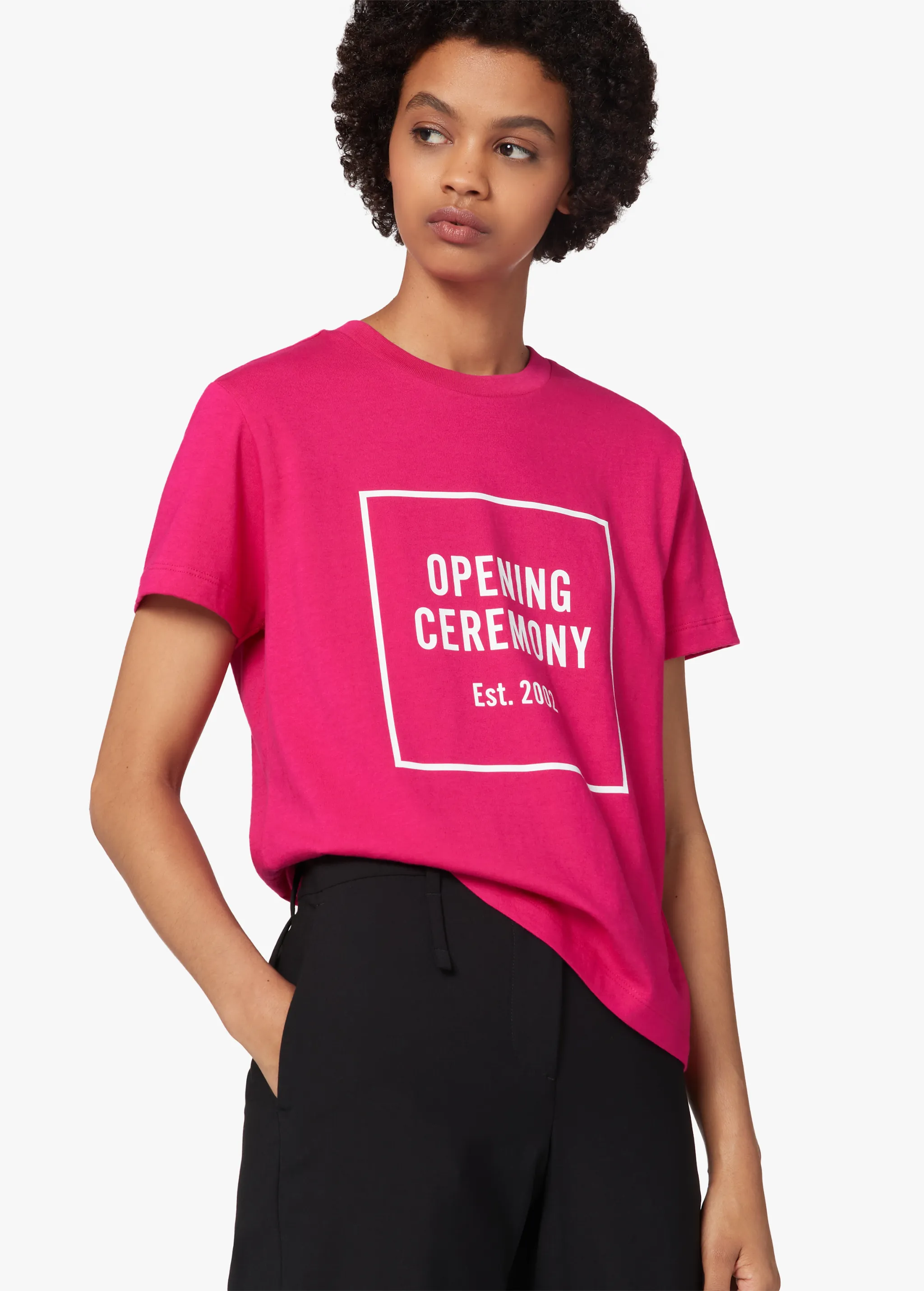 FUCHSIA LOGO S/S T-SHIRT