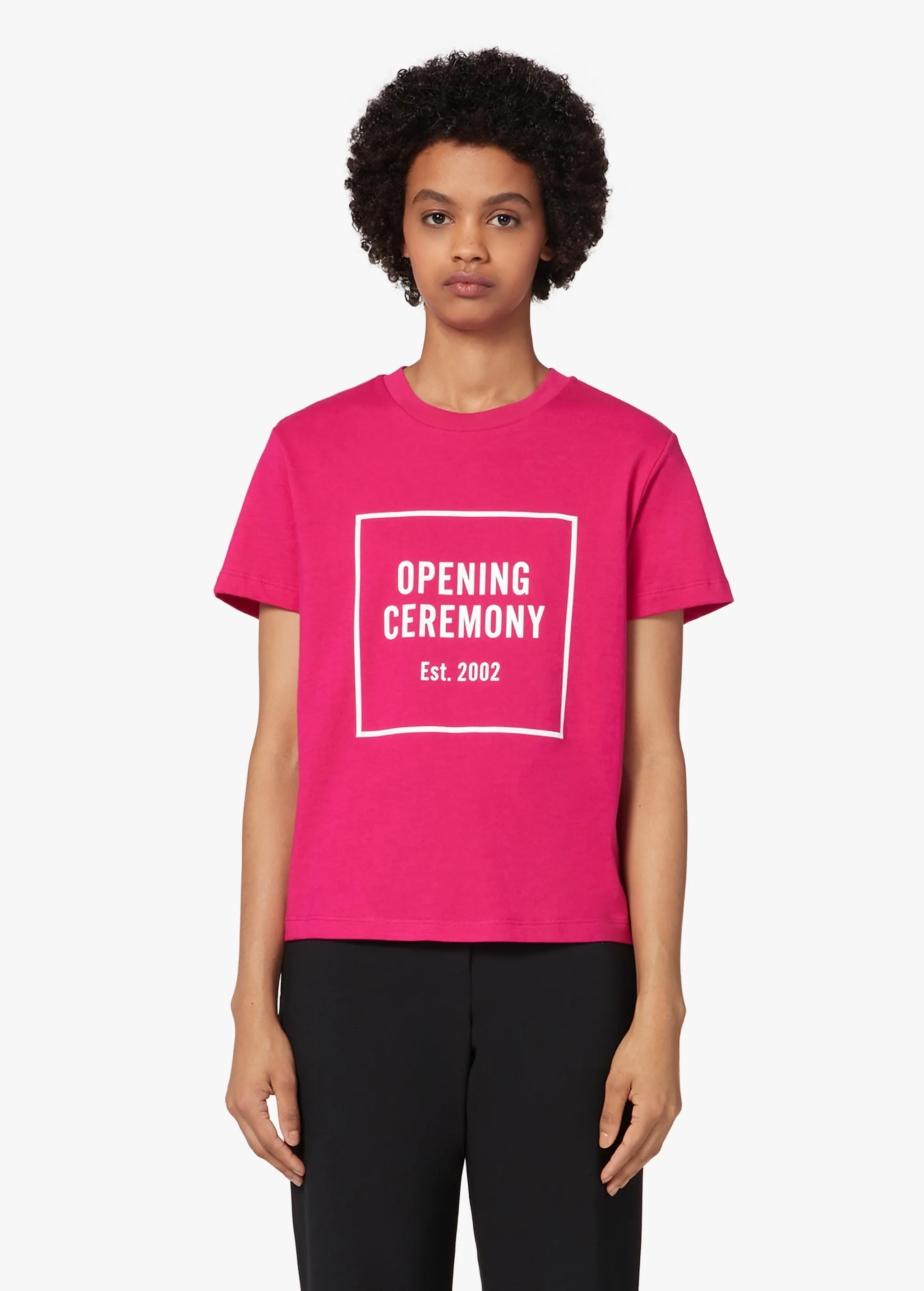 FUCHSIA LOGO S/S T-SHIRT
