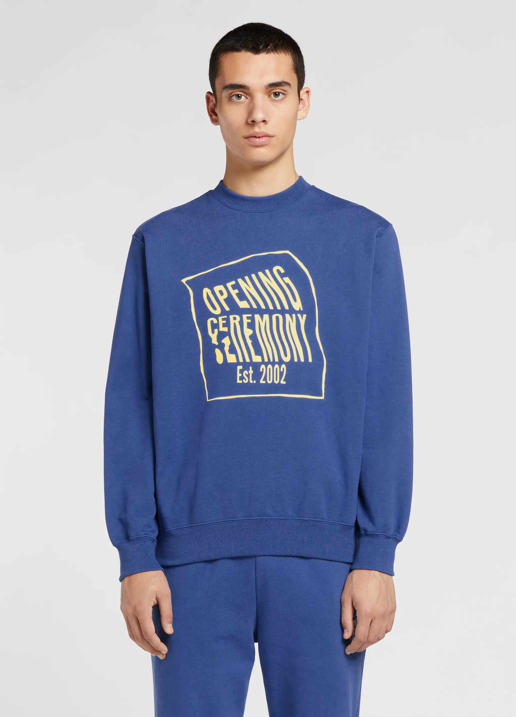 graphic-print cotton sweatshirt
