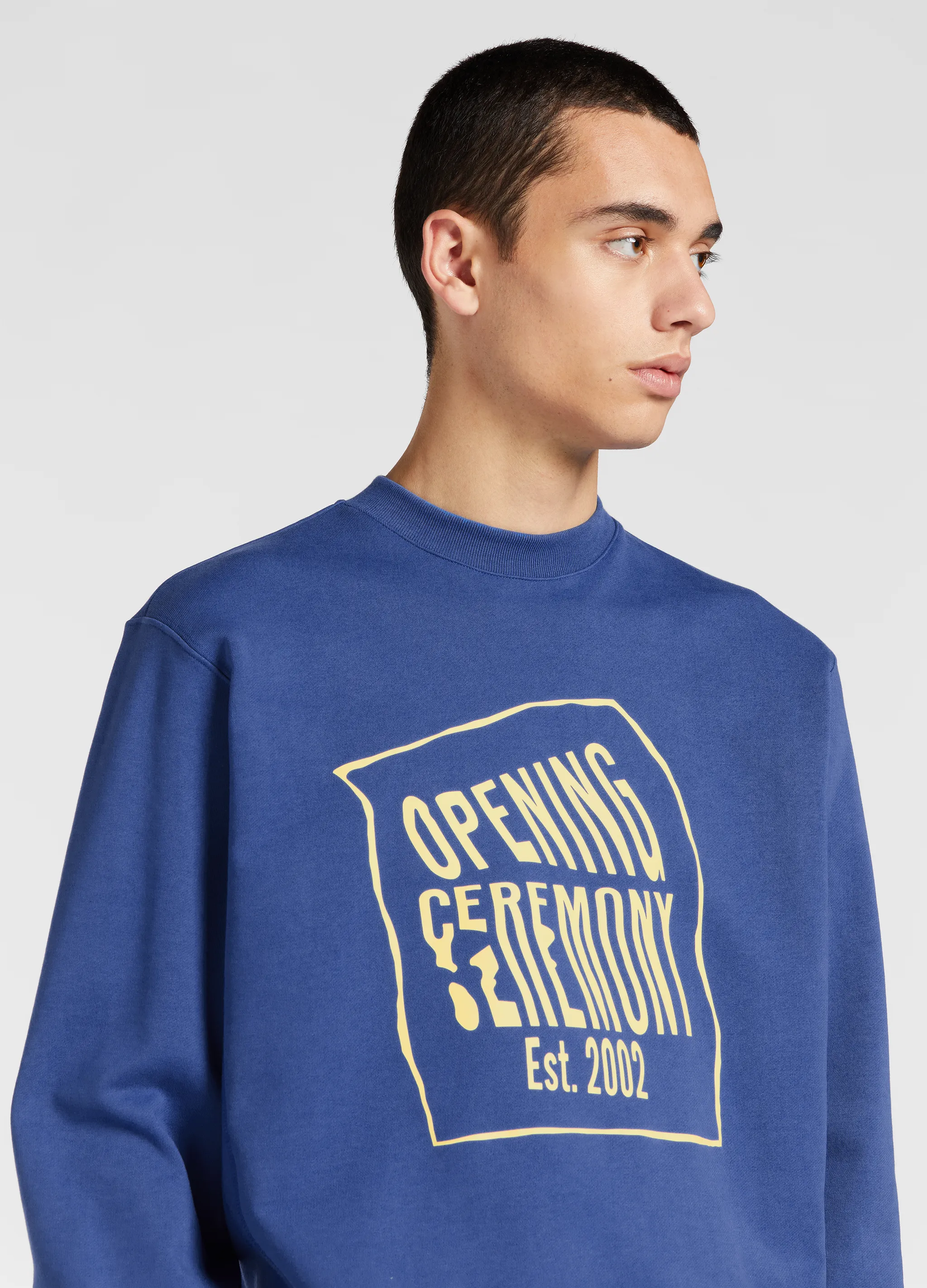 graphic-print cotton sweatshirt