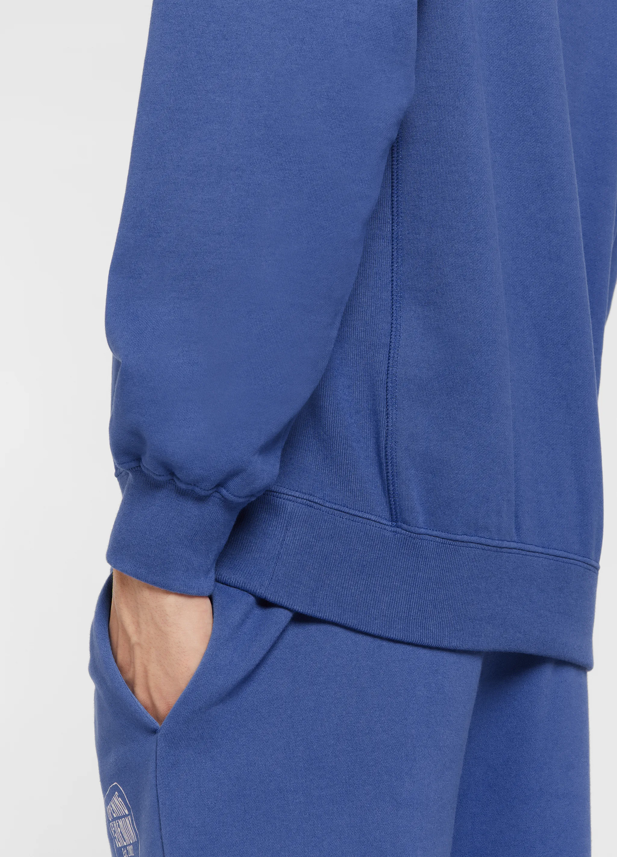 graphic-print cotton sweatshirt