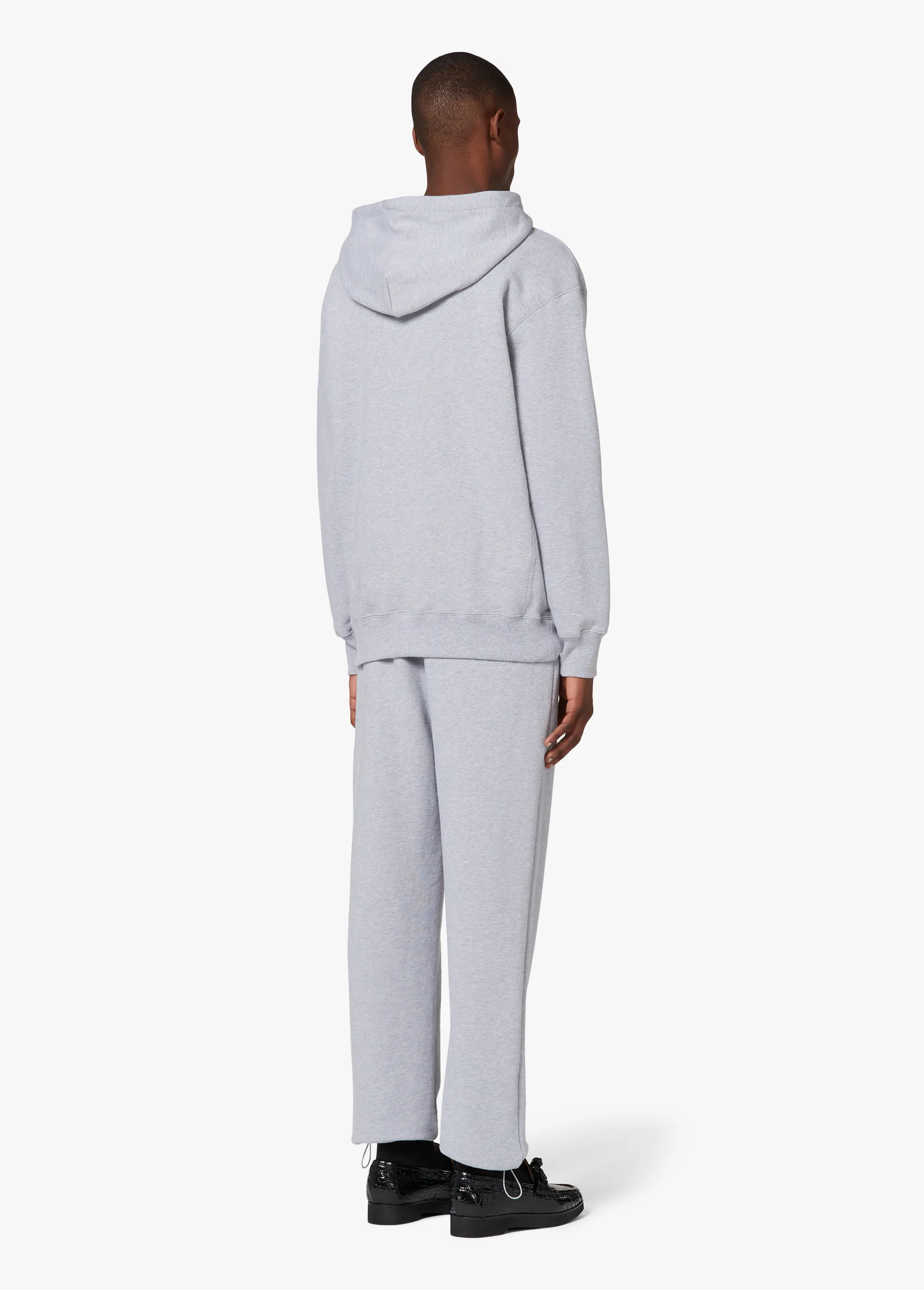 GREY LOGO HOODIE